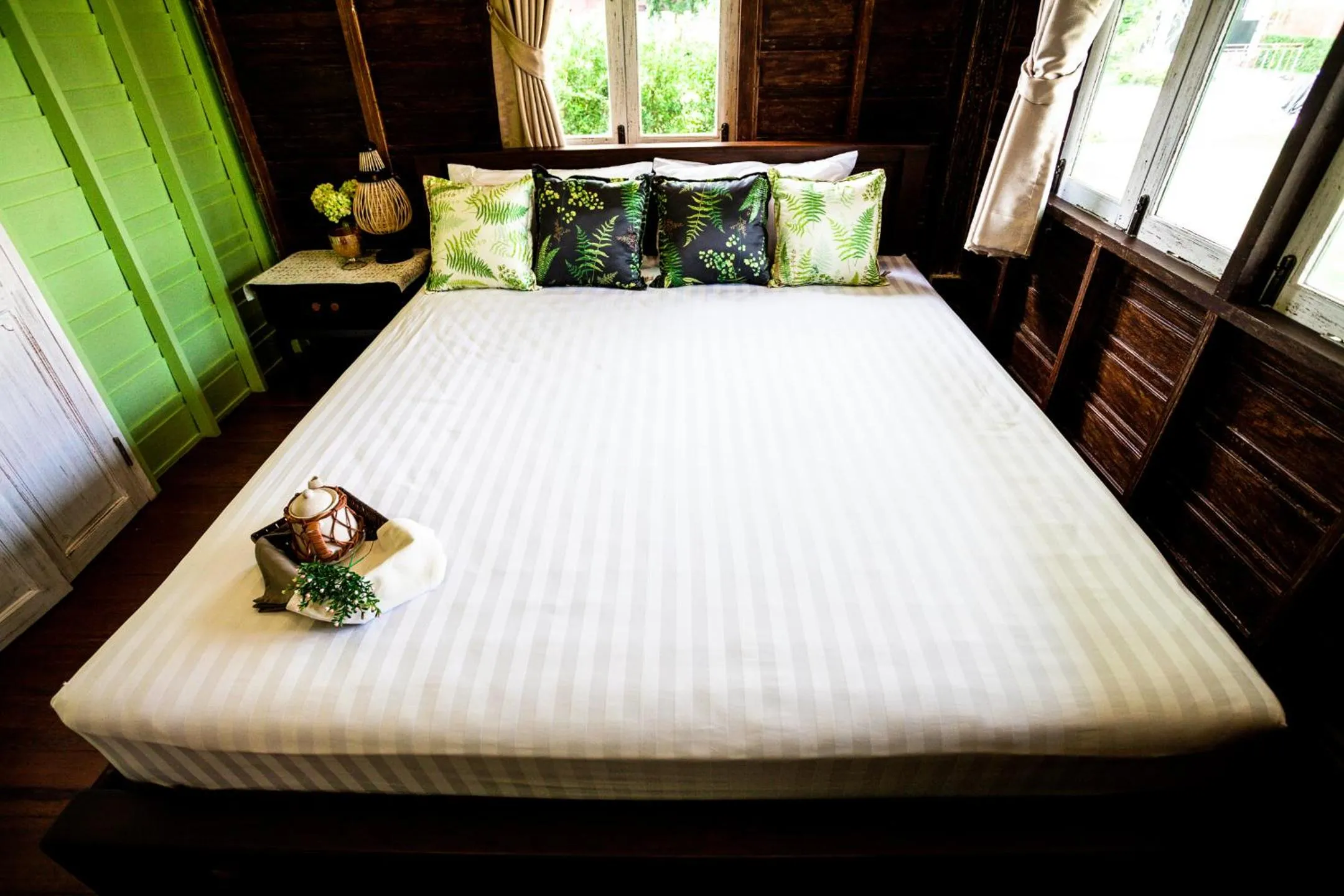 Bed in Baan Suan Krung Kao