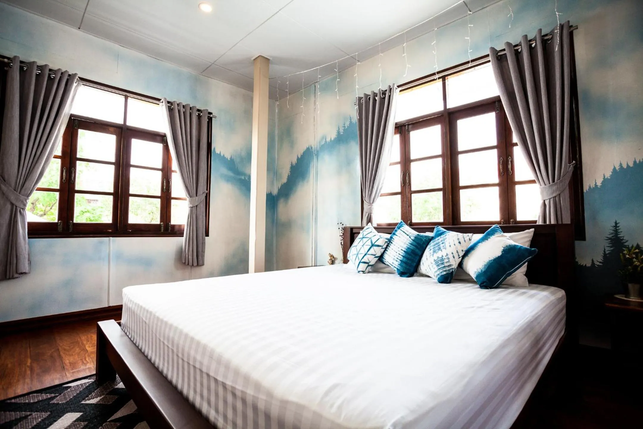 Bed in Baan Suan Krung Kao