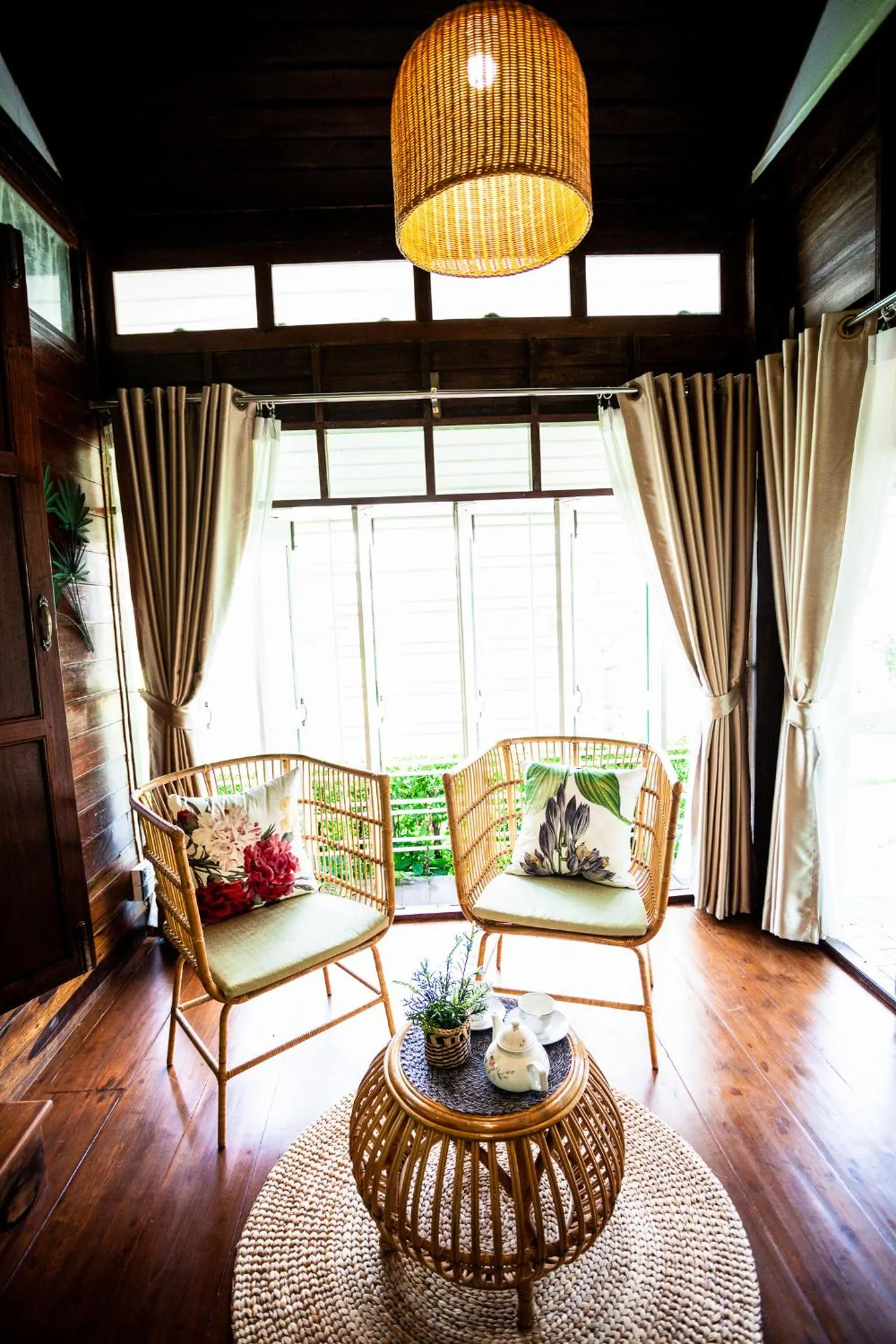 Living room in Baan Suan Krung Kao