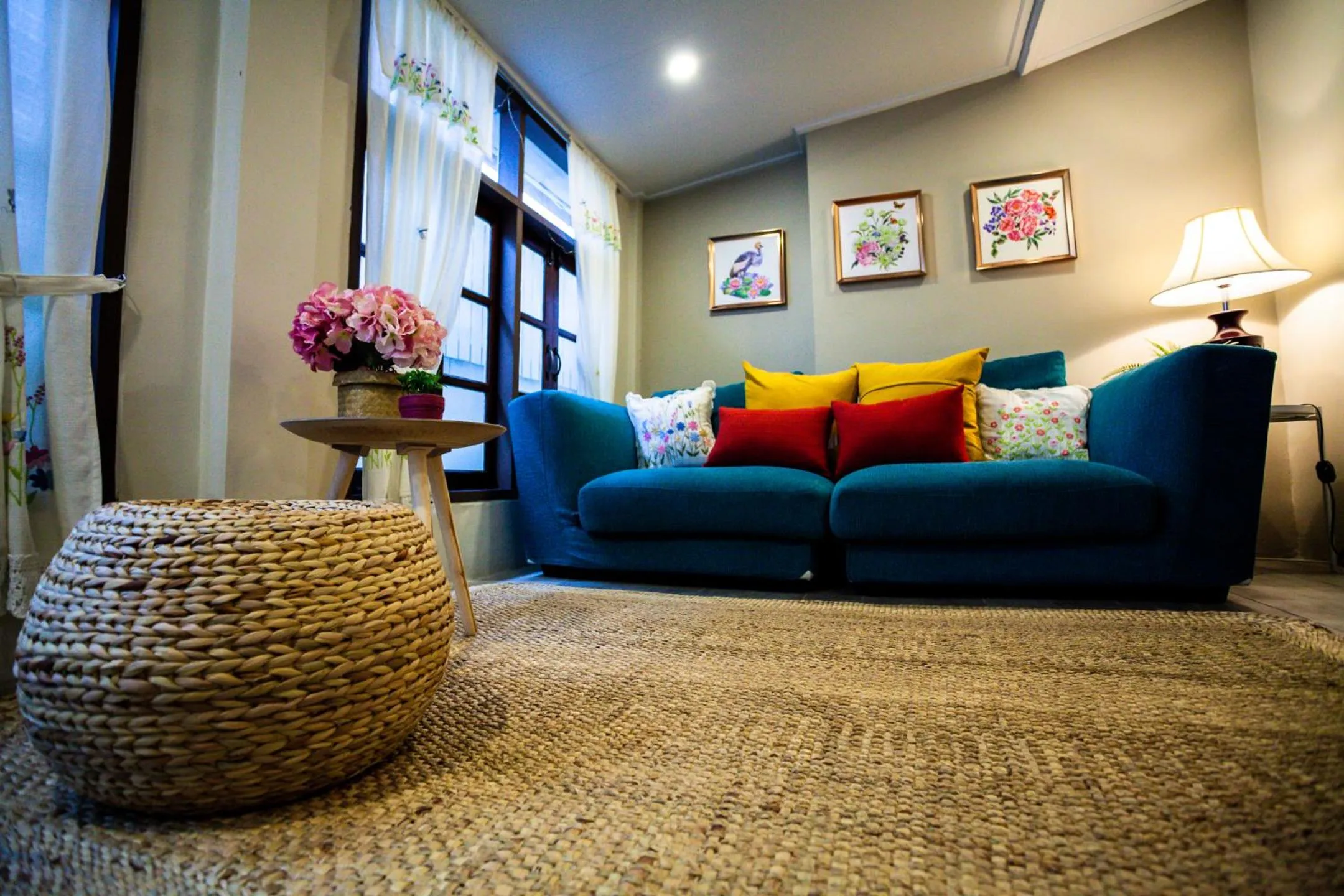 Living room in Baan Suan Krung Kao