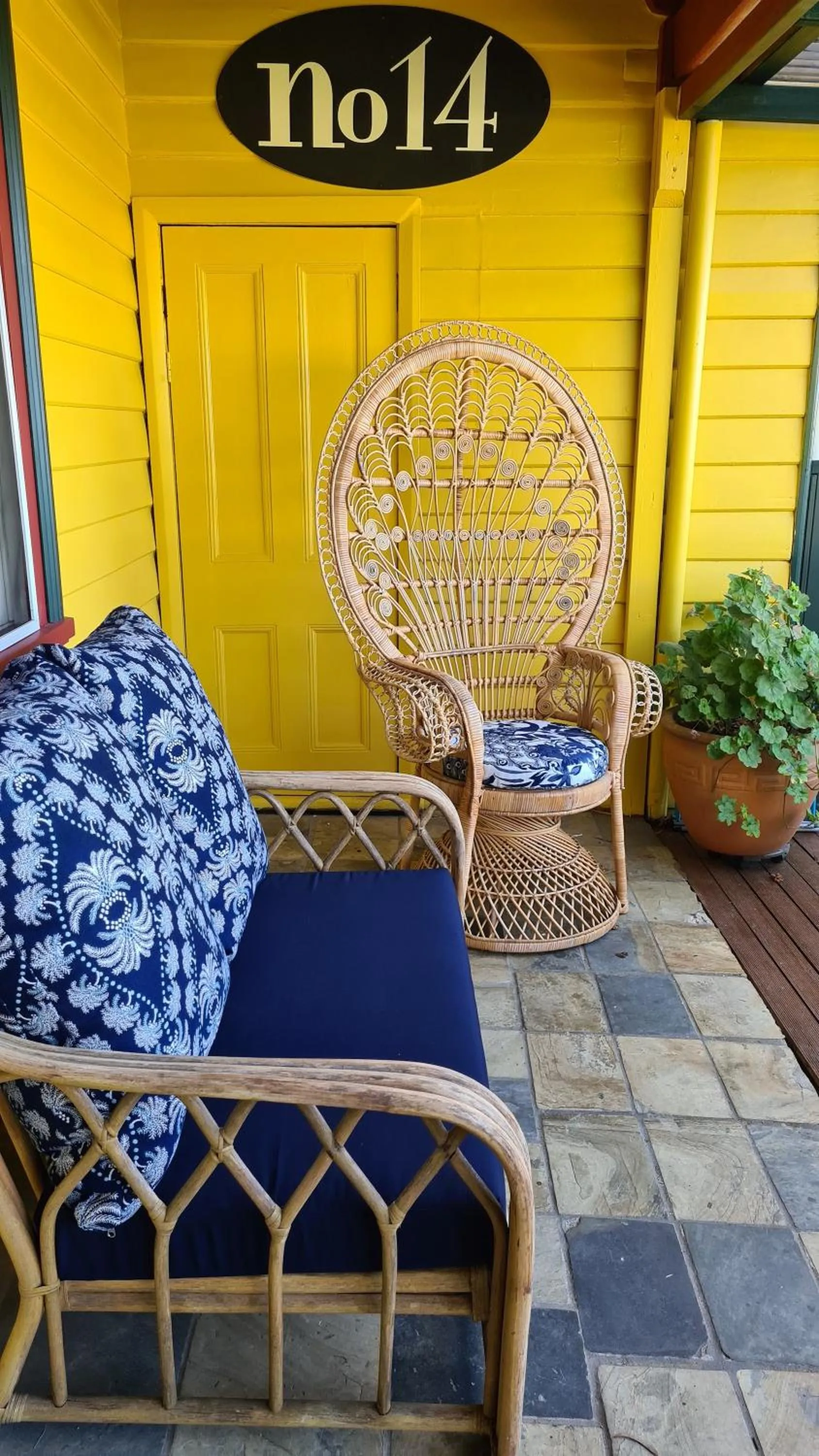 Patio in No14 Lovel St