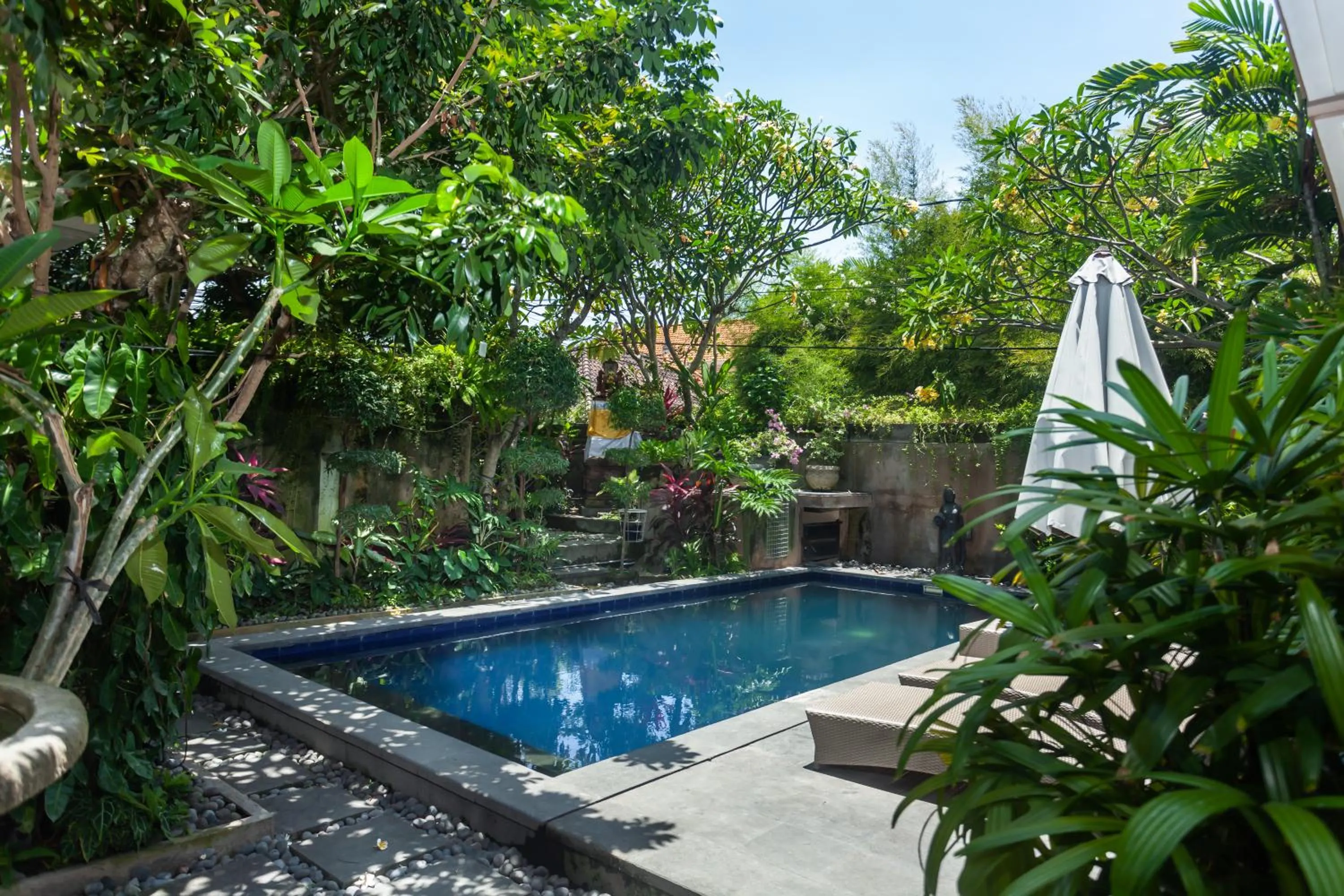 Garden view in Anindya Sanur