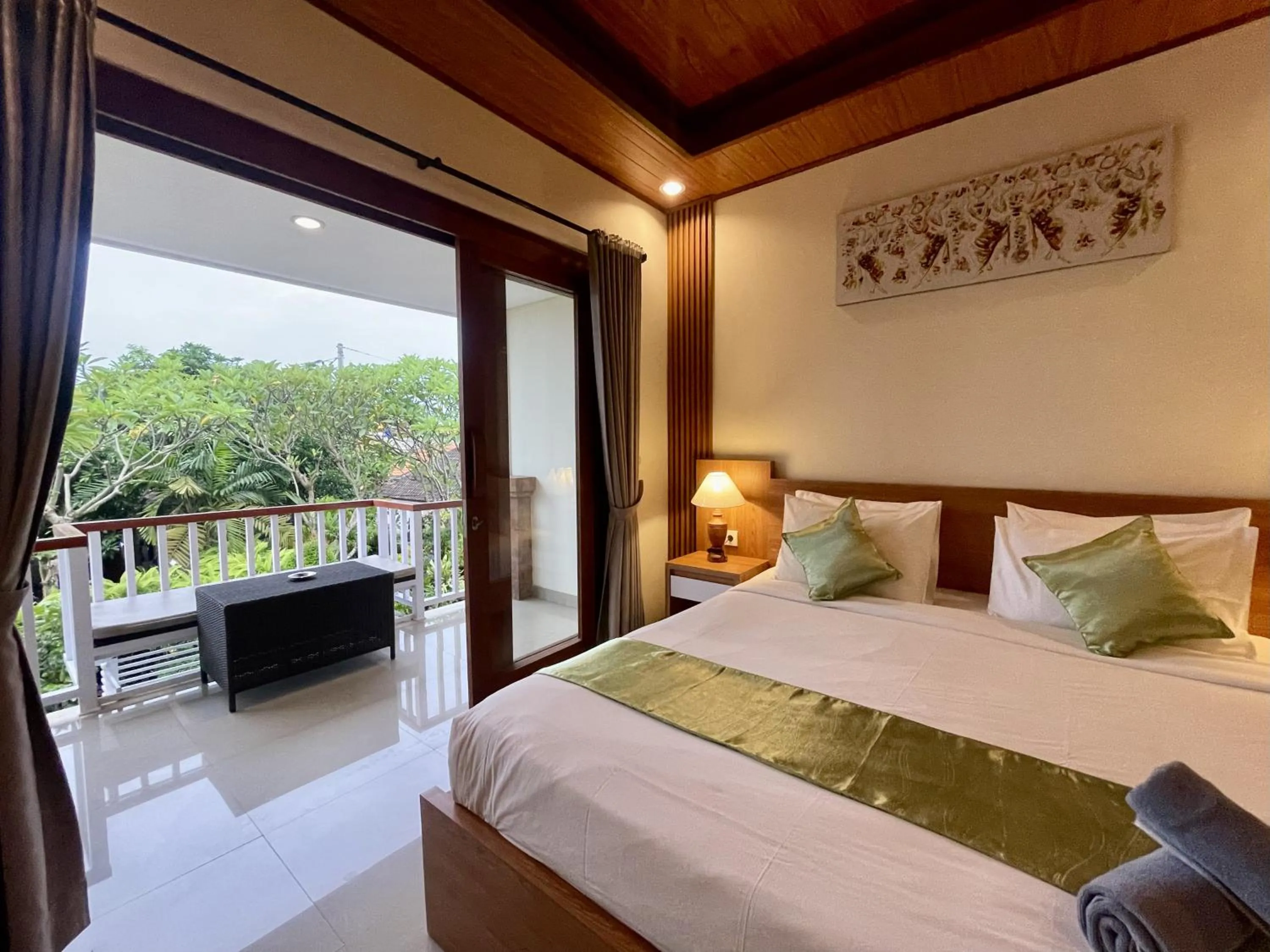 Balcony/Terrace, Bed in Anindya Sanur