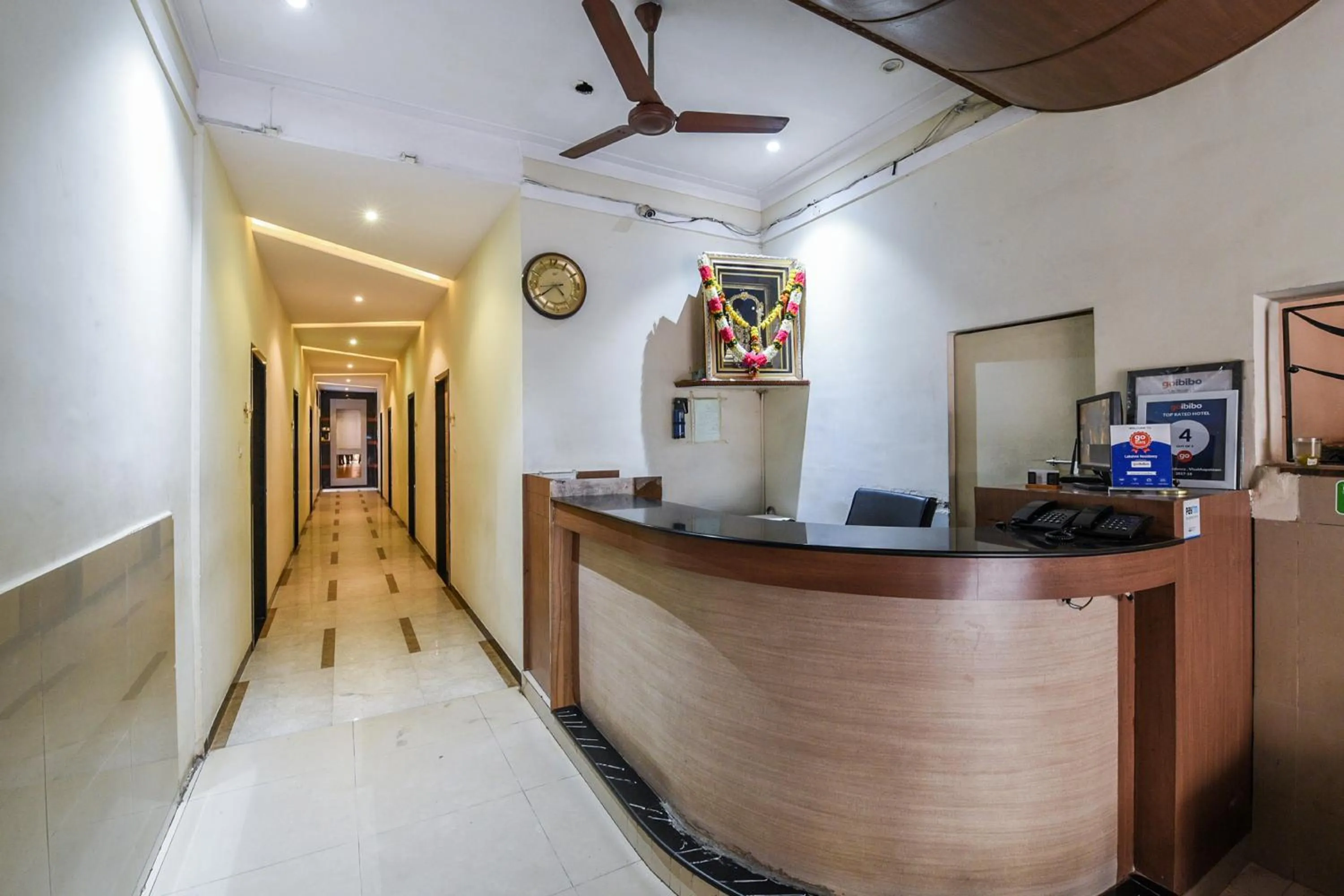 Lobby or reception in Hotel Lakshmi Residency