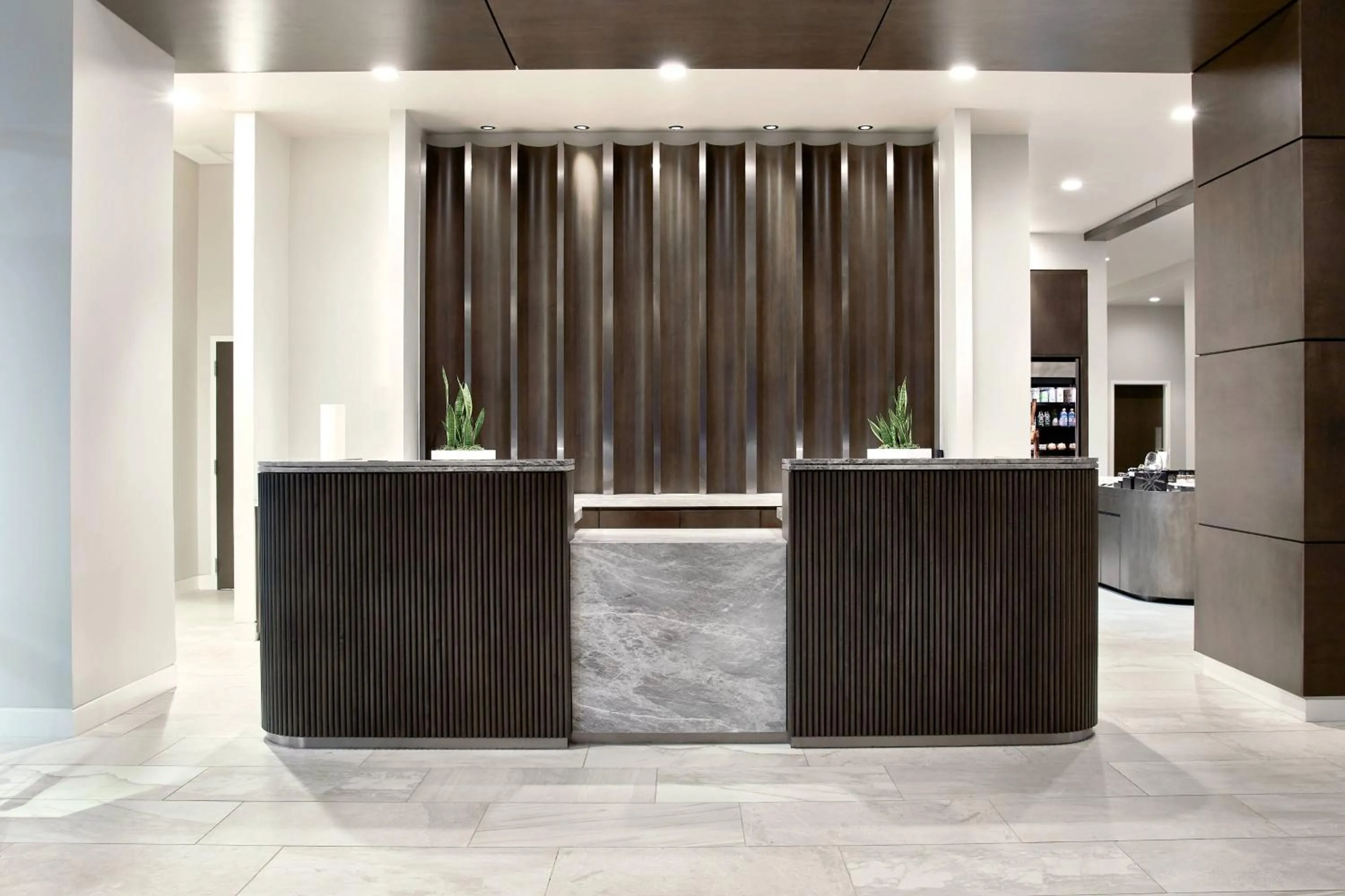Lobby or reception in AC Hotel by Marriott Charlotte SouthPark