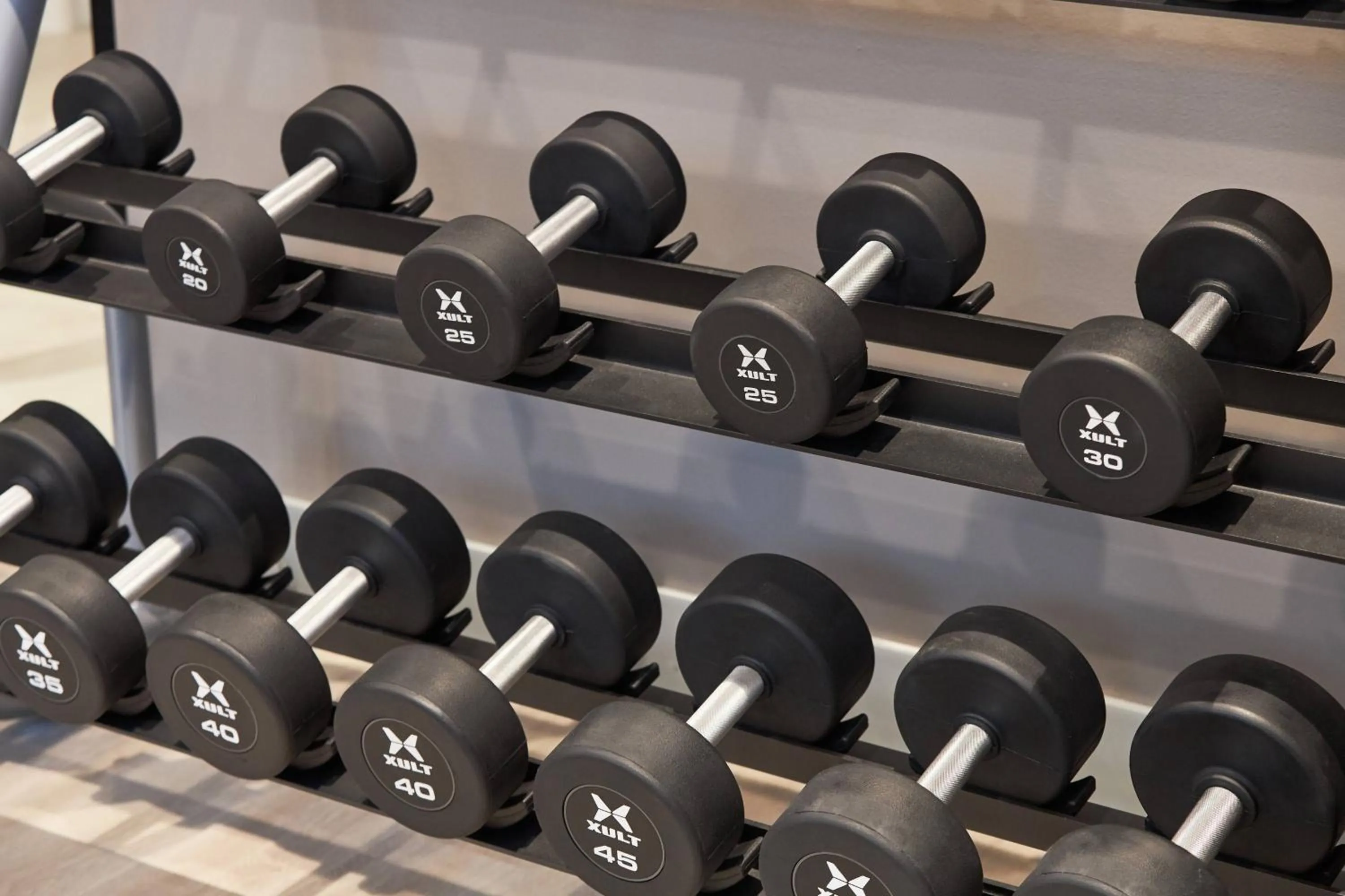 Fitness centre/facilities in AC Hotel by Marriott Charlotte SouthPark