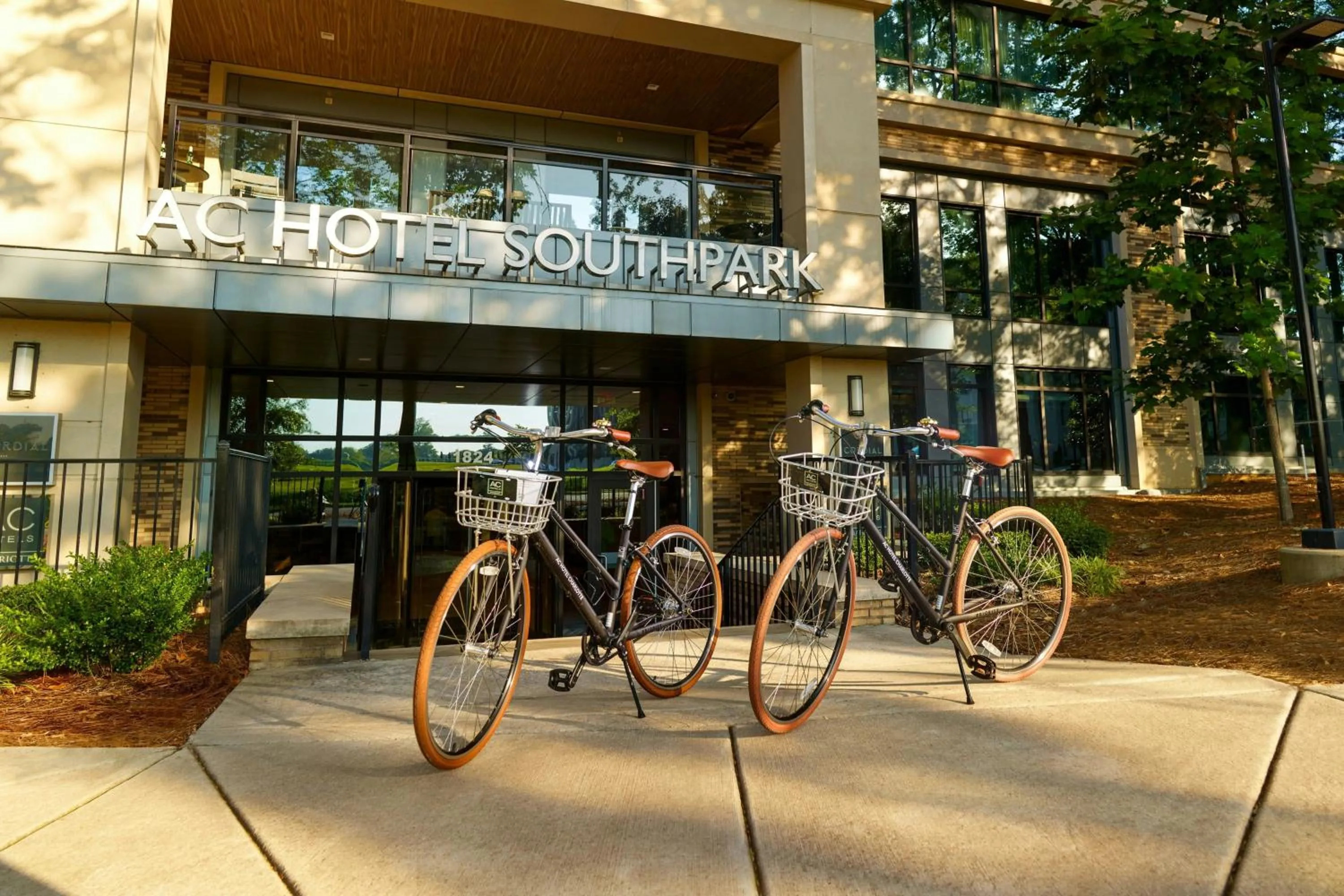 Fitness centre/facilities in AC Hotel by Marriott Charlotte SouthPark