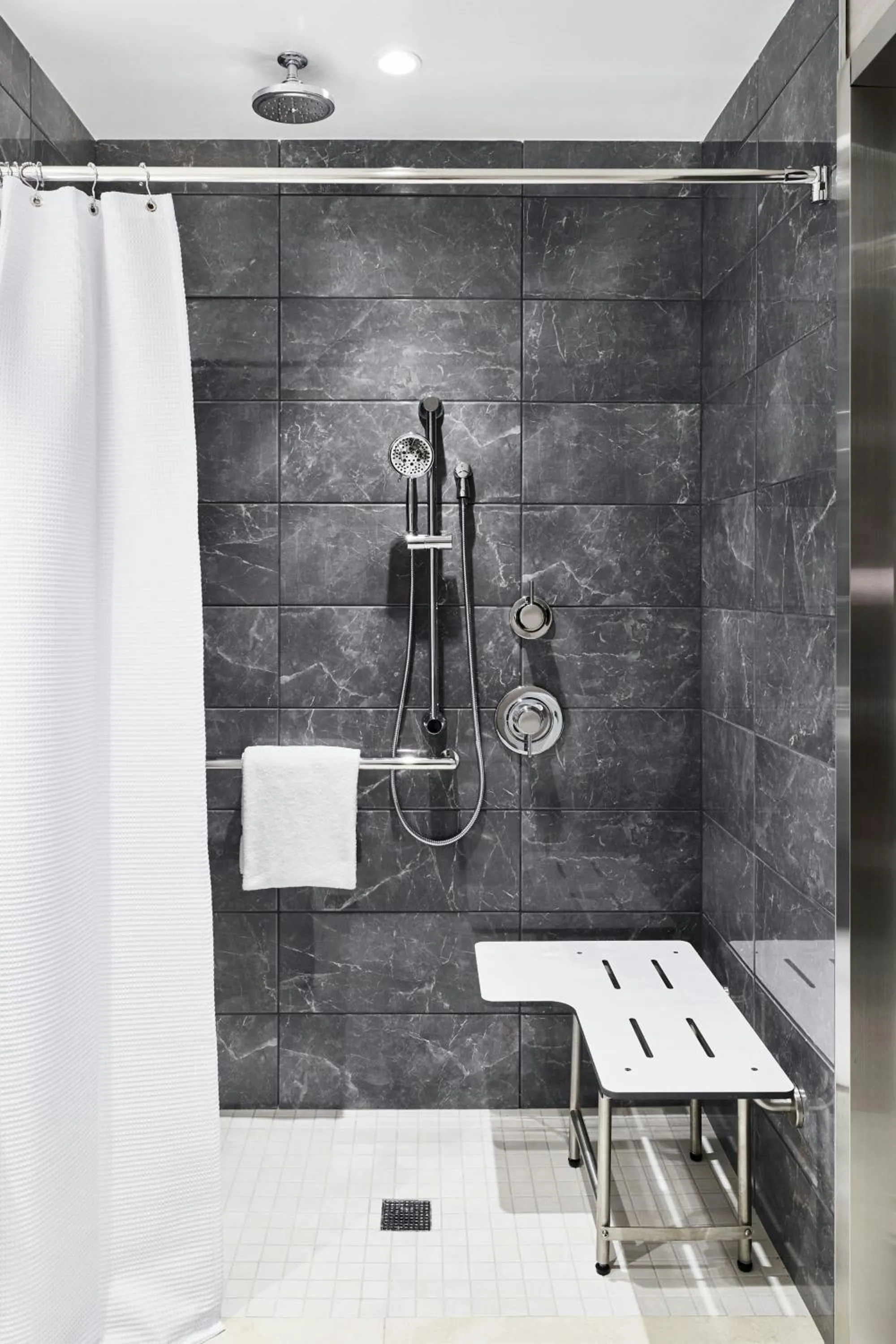 Bathroom in AC Hotel by Marriott Charlotte SouthPark