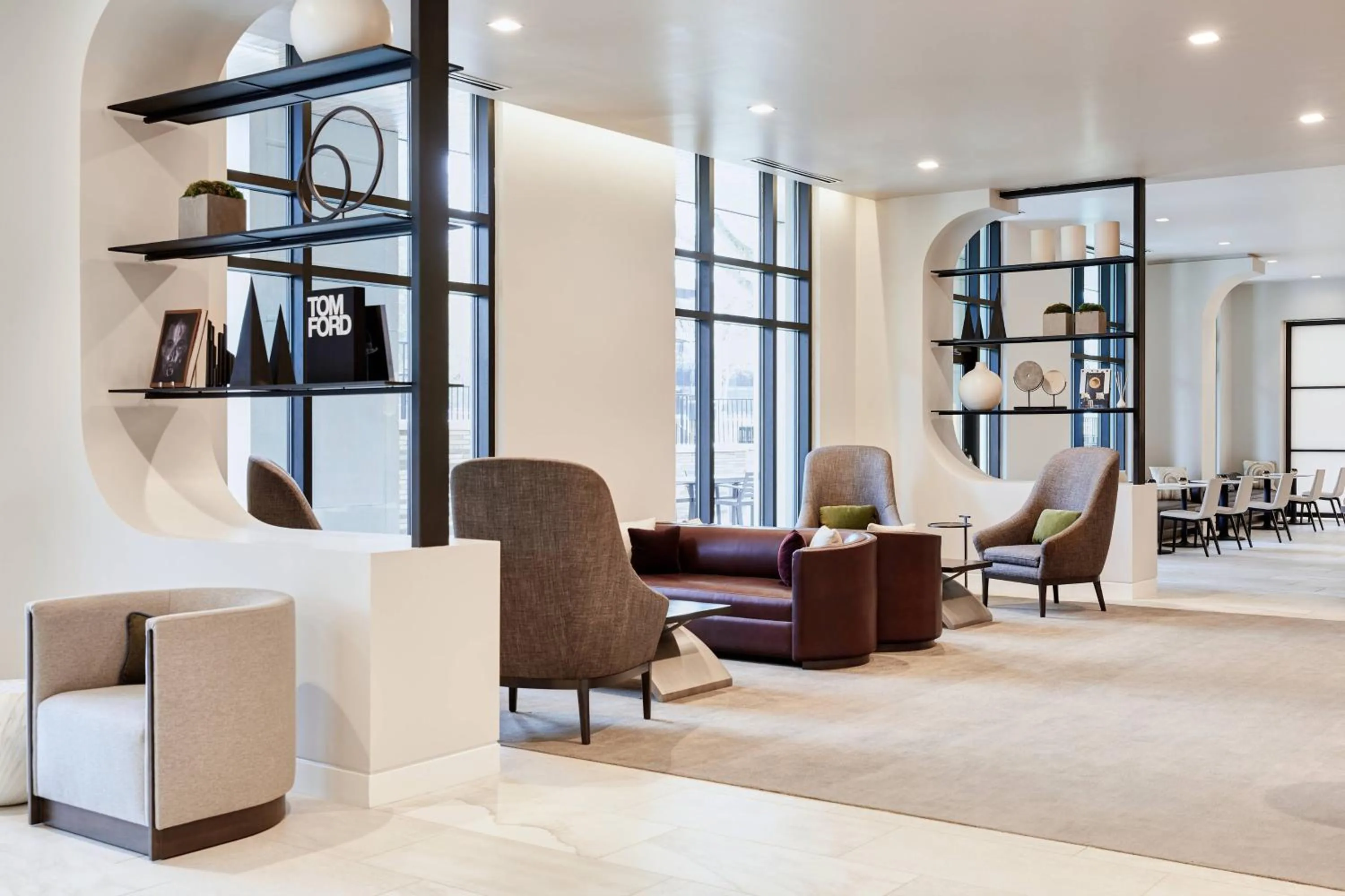 Lobby or reception in AC Hotel by Marriott Charlotte SouthPark