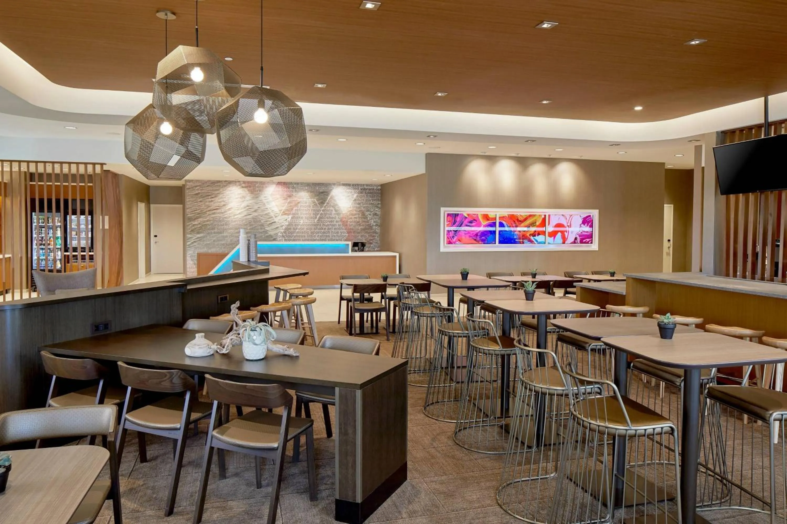 Lobby or reception in SpringHill Suites by Marriott Charlotte at Carowinds