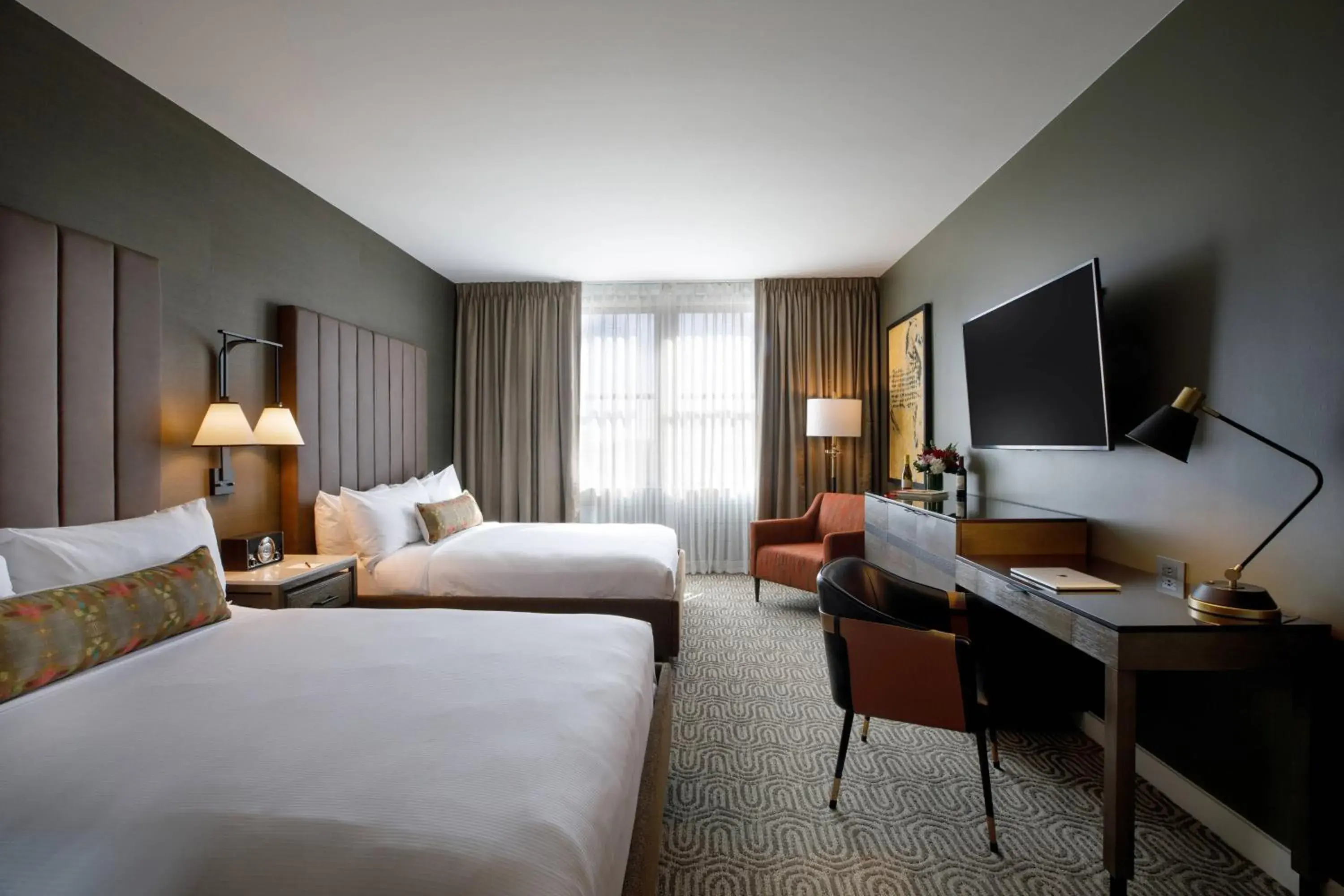 Deluxe Queen Room with Two Queen Beds - Hearing Accessible in Hotel Vin, Grapevine, Autograph Collection Deluxe Queen Room with Two Queen Beds - Hearing Accessible in Hotel Vin, Grapevine, Autograph Collection