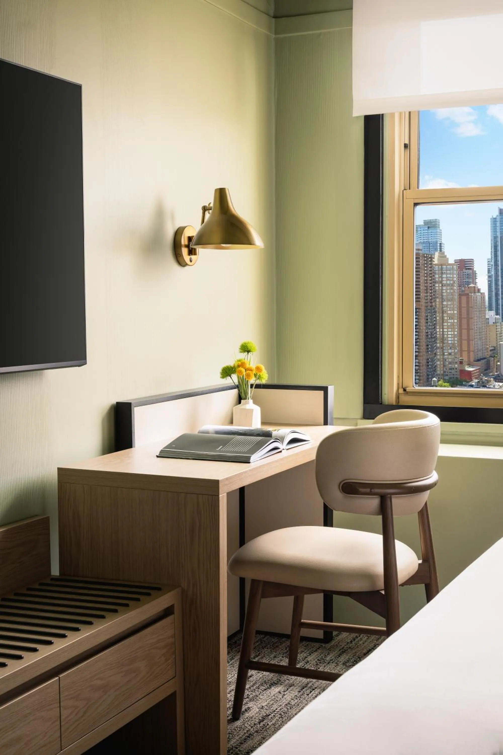 Seating area, Bed in Row NYC at Times Square