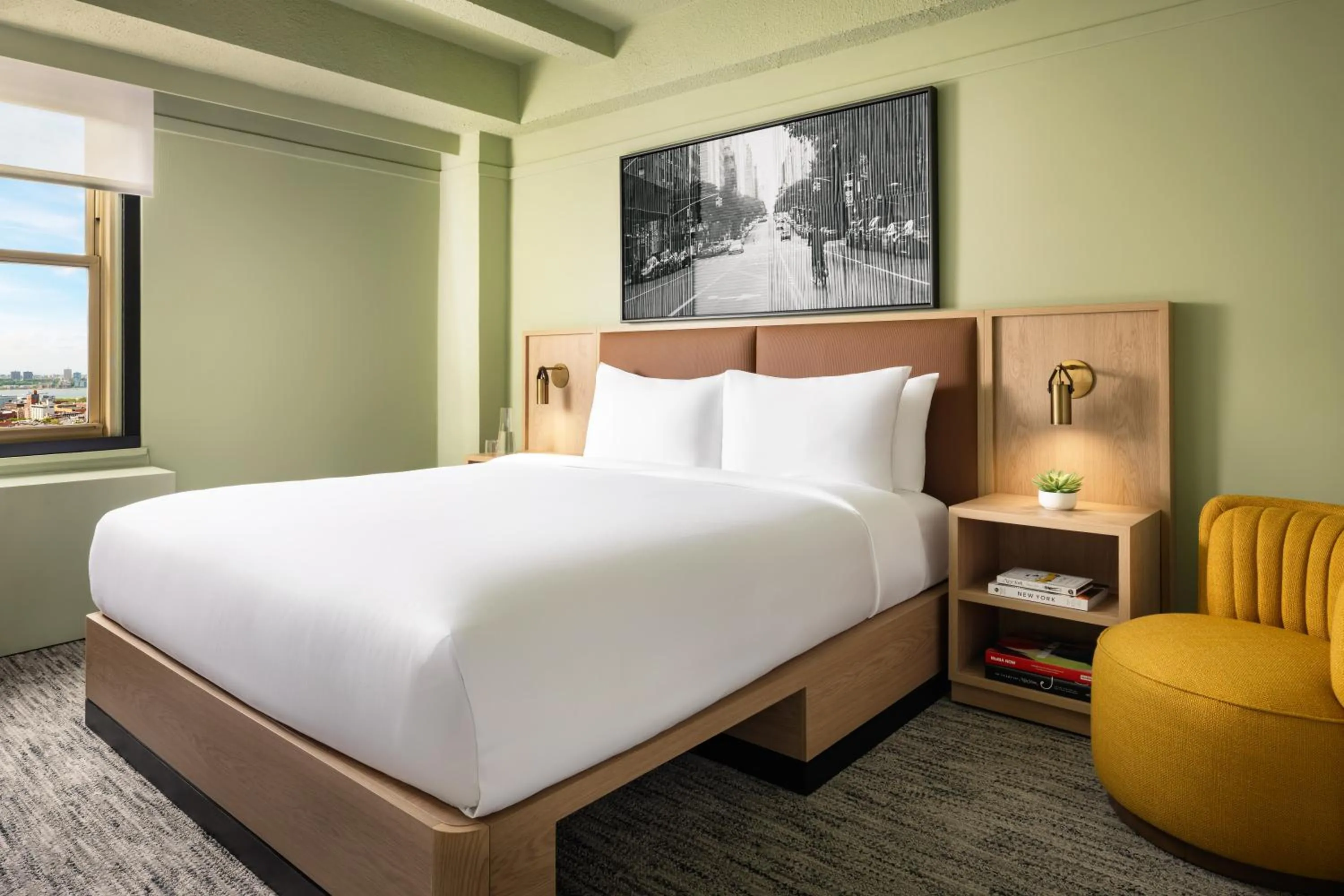 Bedroom, Bed in Row NYC at Times Square