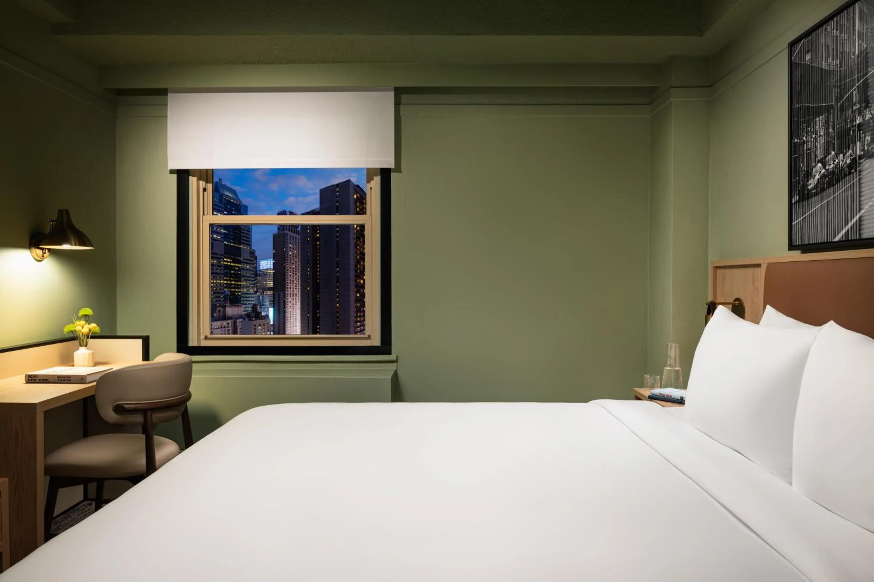 Bedroom, Bed in Row NYC at Times Square