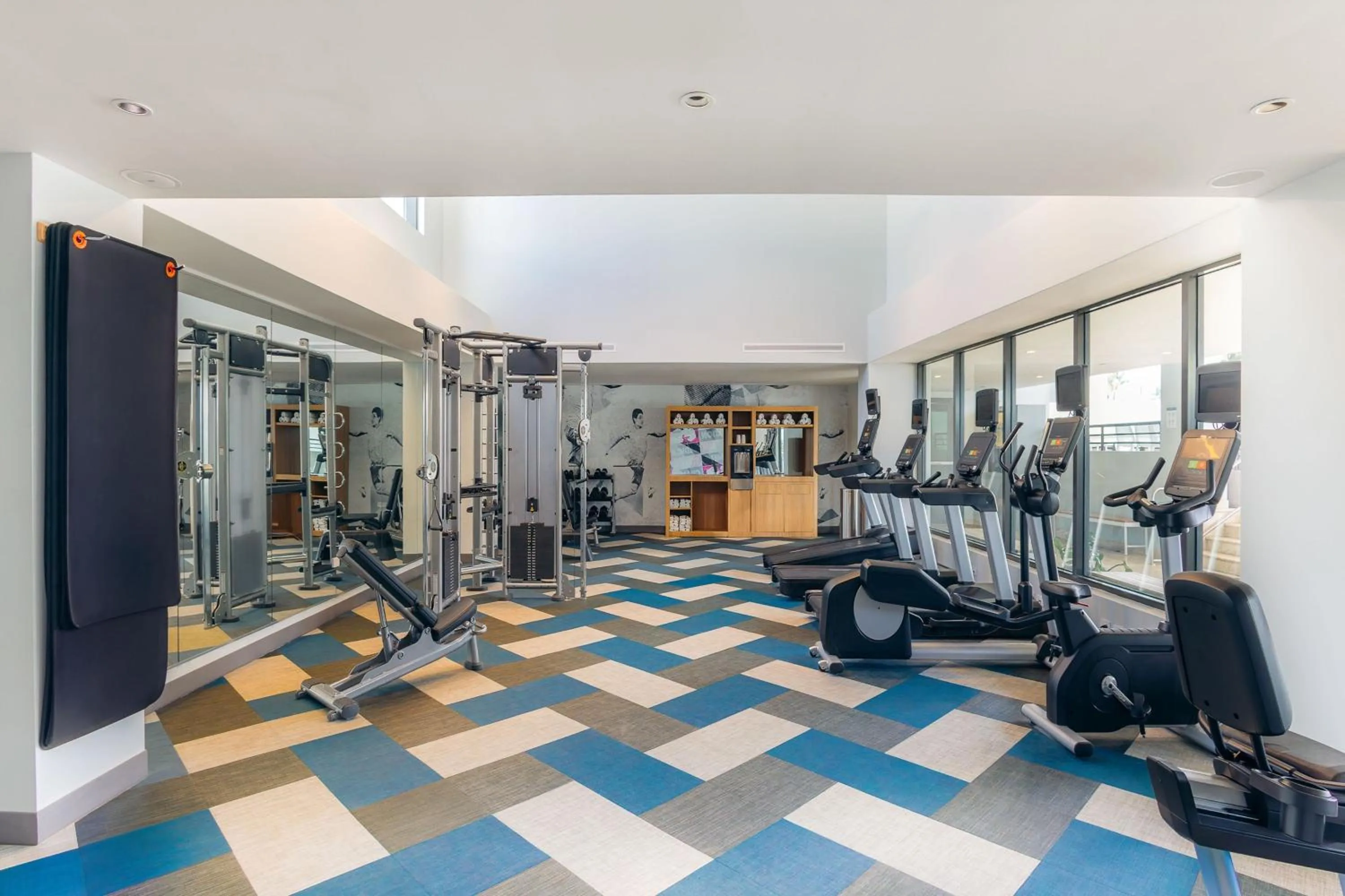 Fitness centre/facilities in Aloft San Juan