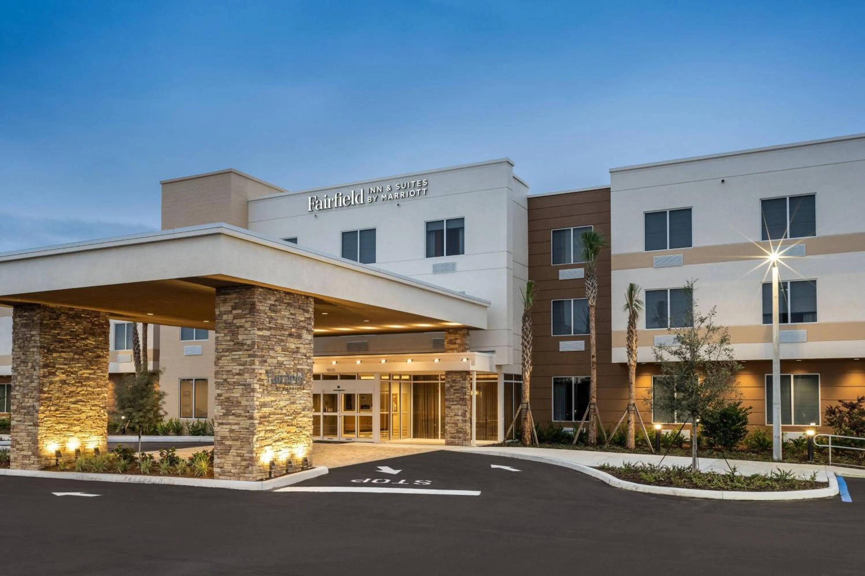 Property building in Fairfield Inn & Suites Vero Beach
