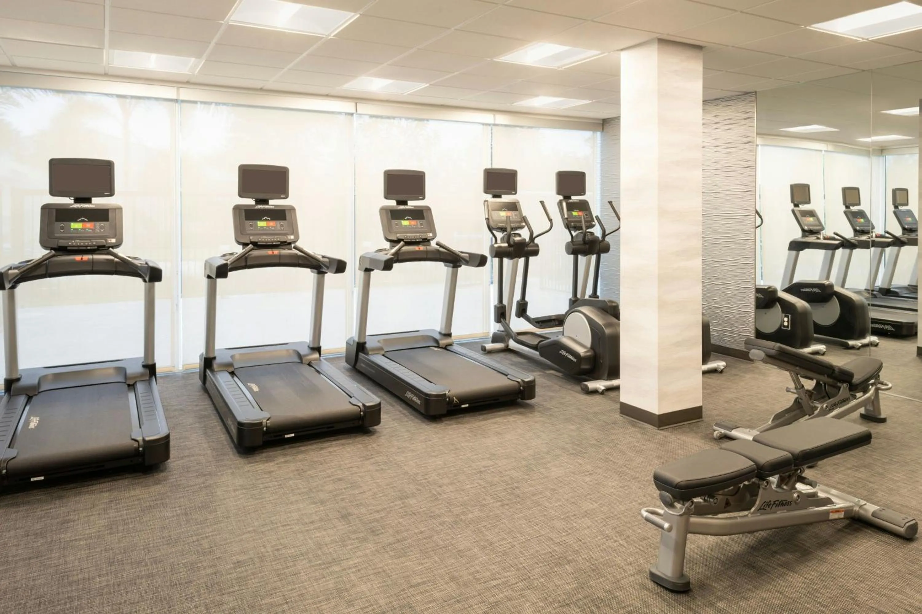 Fitness centre/facilities in Fairfield Inn & Suites Vero Beach