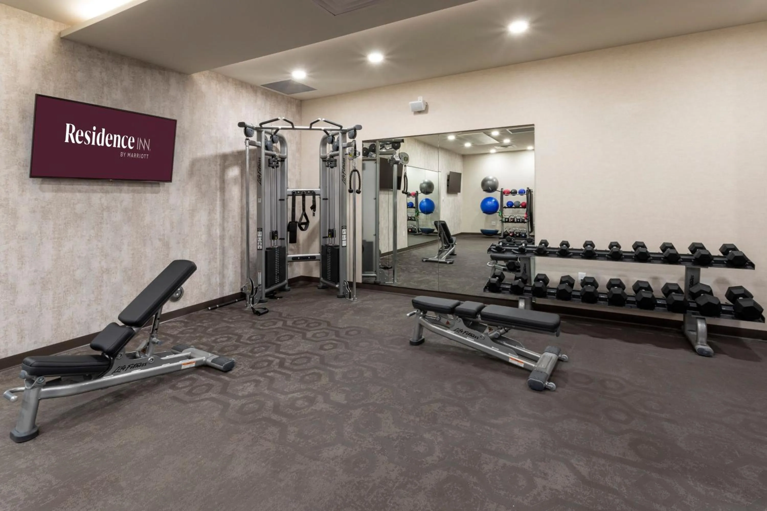 Fitness centre/facilities in Residence Inn Minneapolis Maple Grove/Arbor Lakes