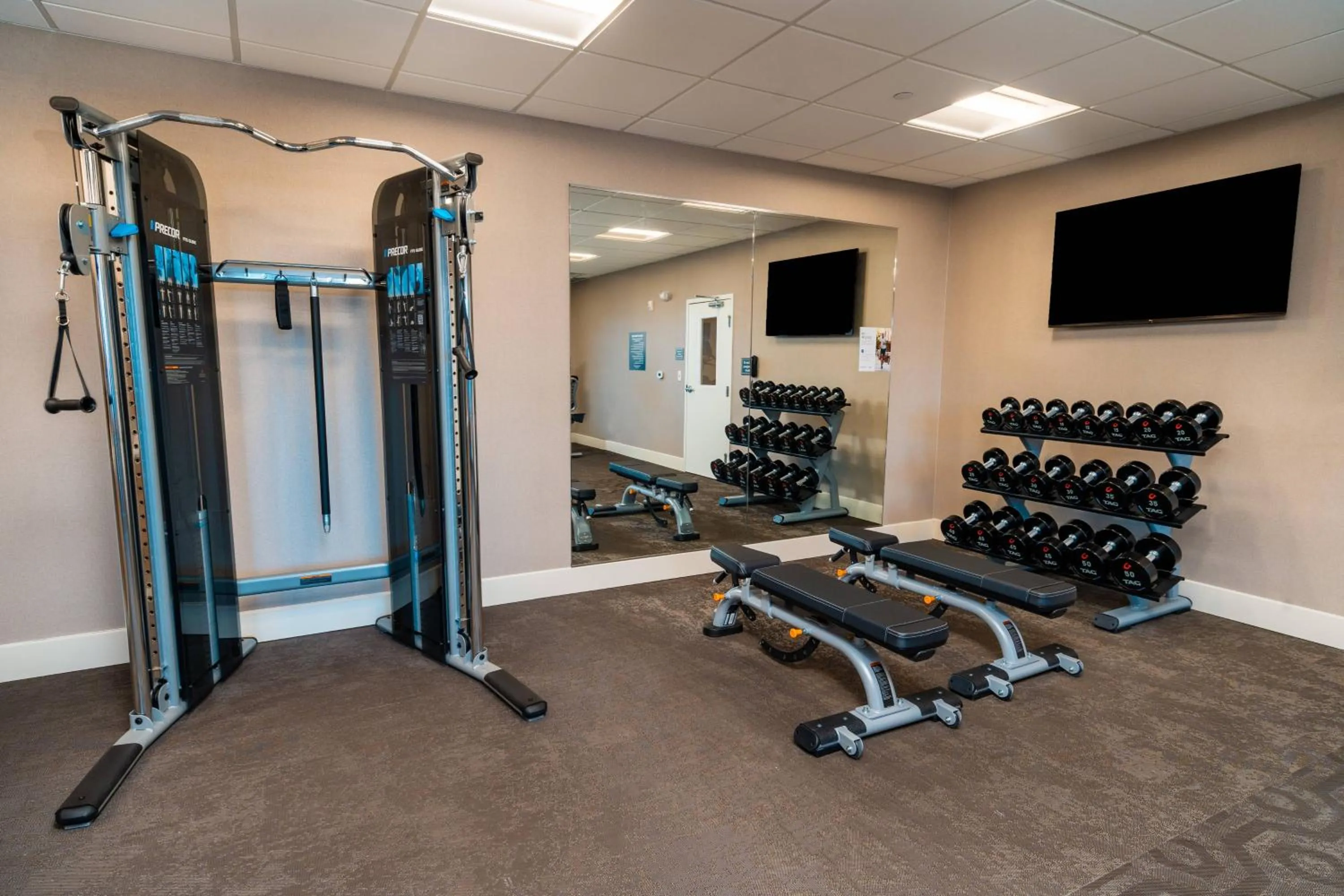 Fitness centre/facilities in Residence Inn Upper Marlboro Joint Base Andrews
