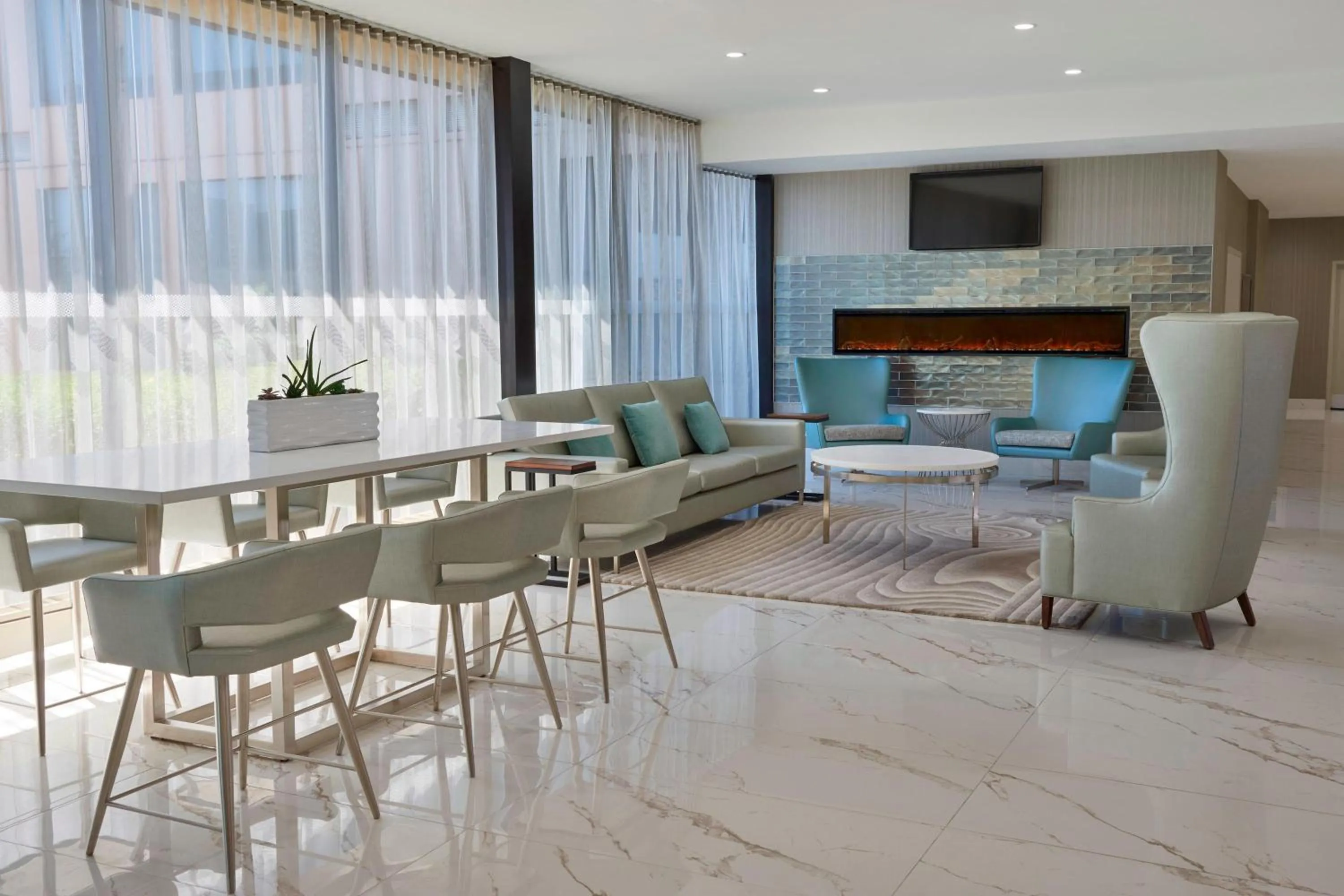 Lobby or reception in Element Toronto Airport