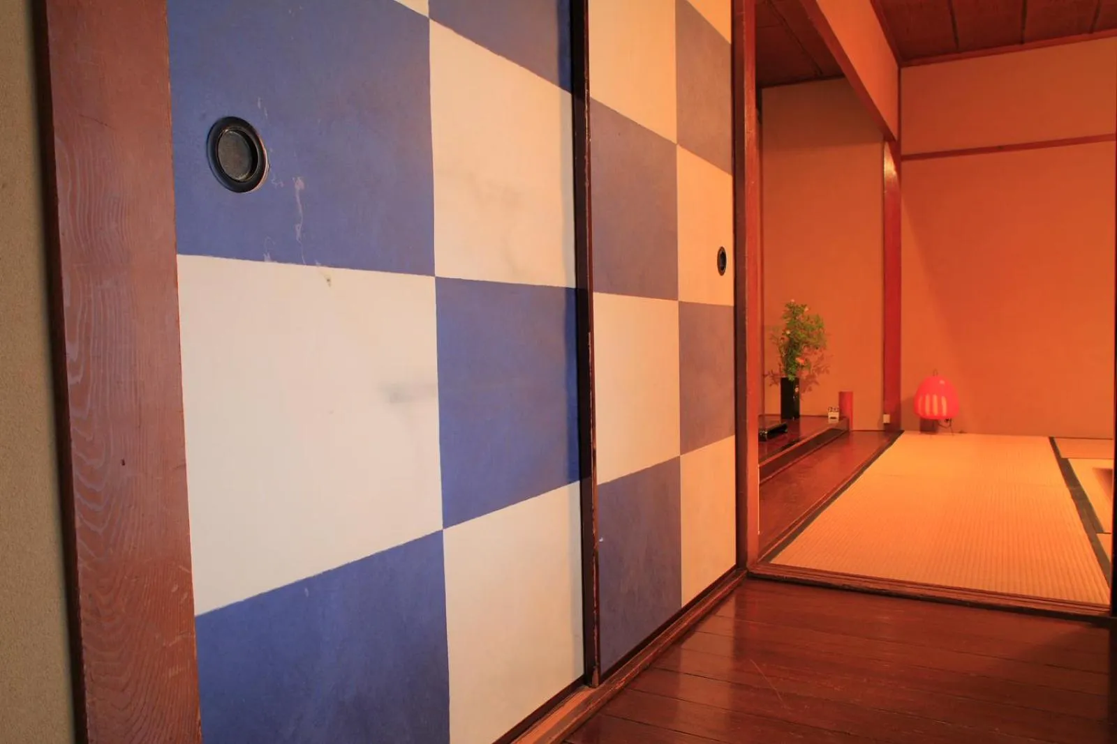 Seating area in Kyoto Nanzenji Ryokan Yachiyo Established in 1915