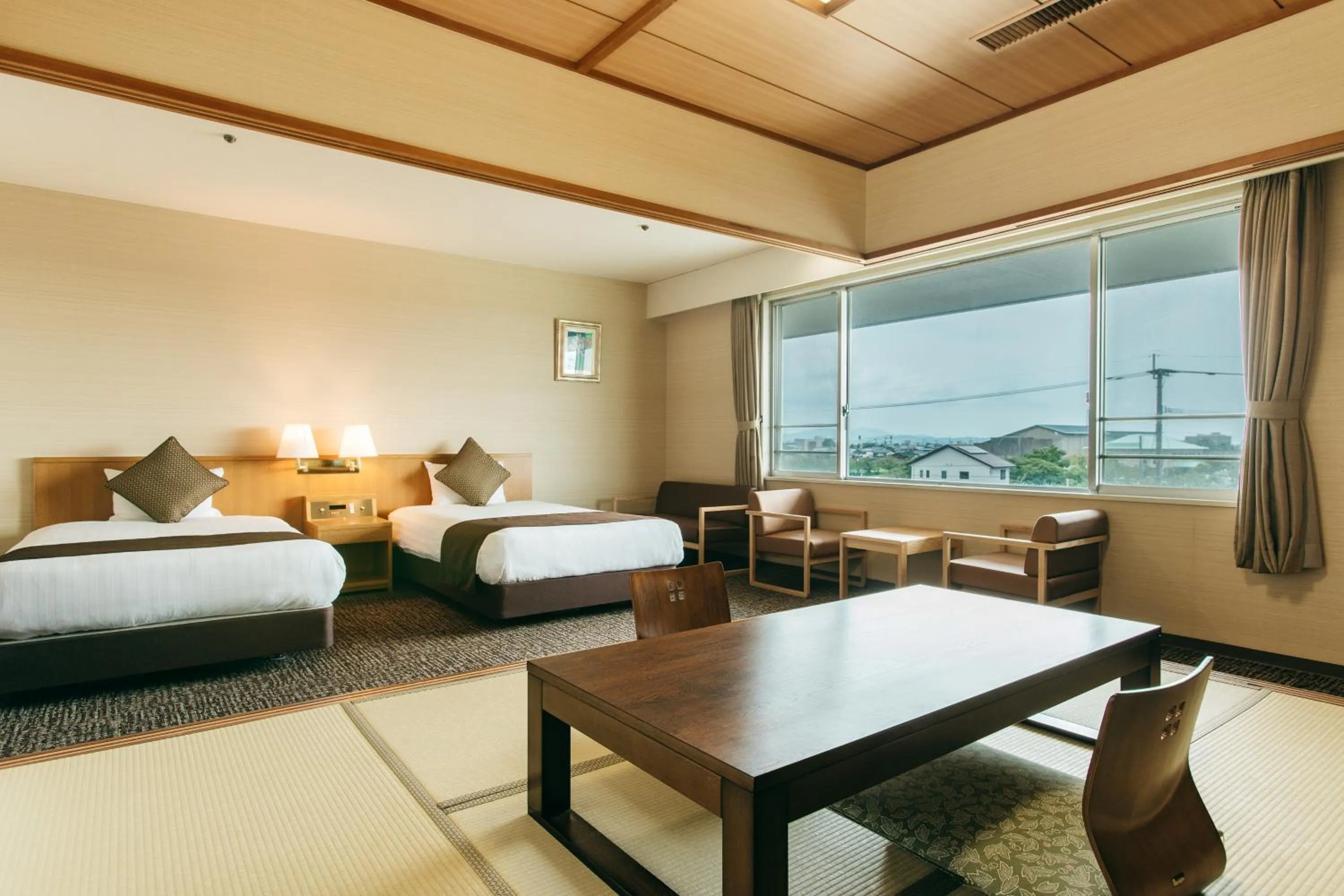 Photo of the whole room, Bed in KAMENOI HOTEL Yanagawa