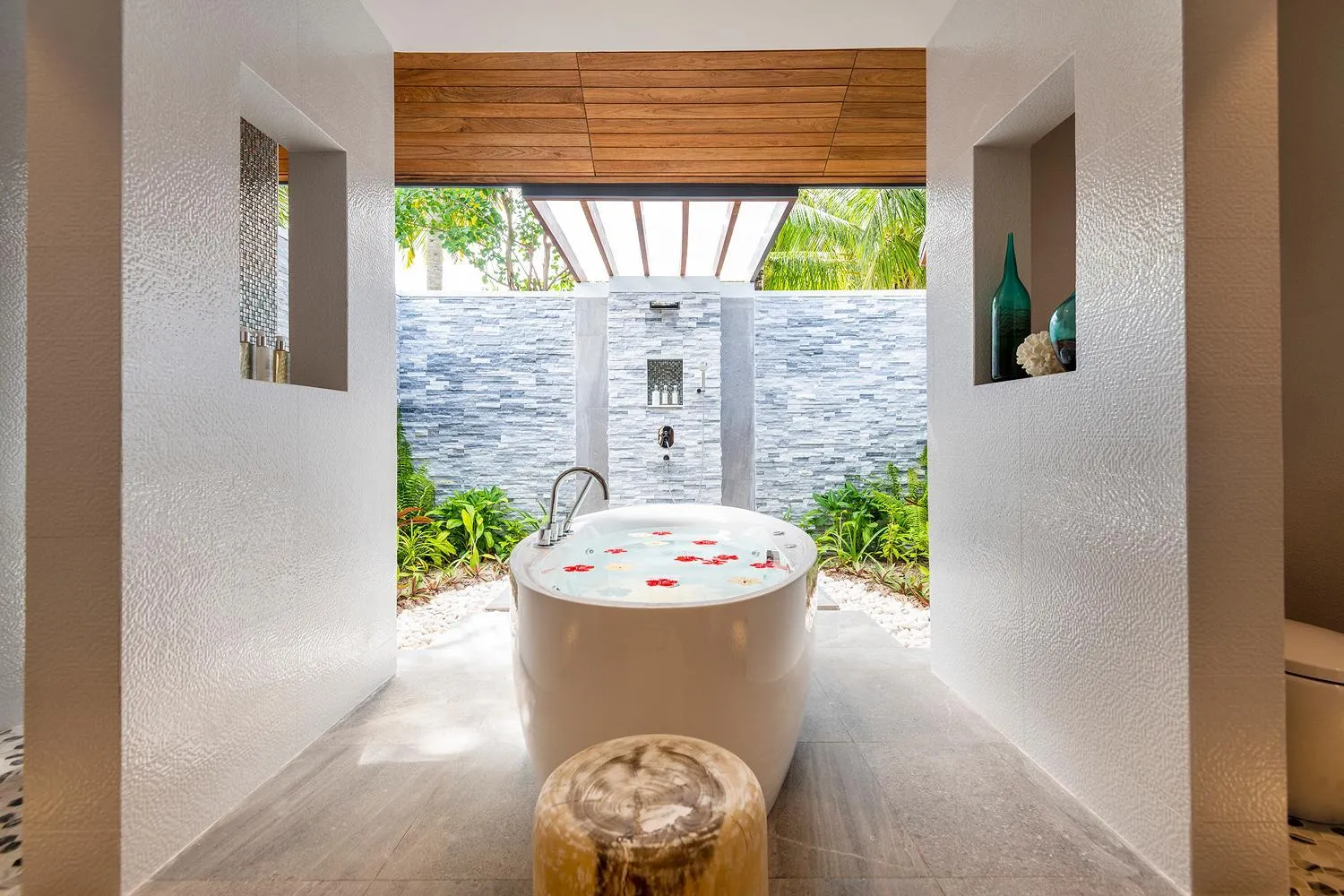 Bathroom in Lily Beach Resort and Spa - All Inclusive