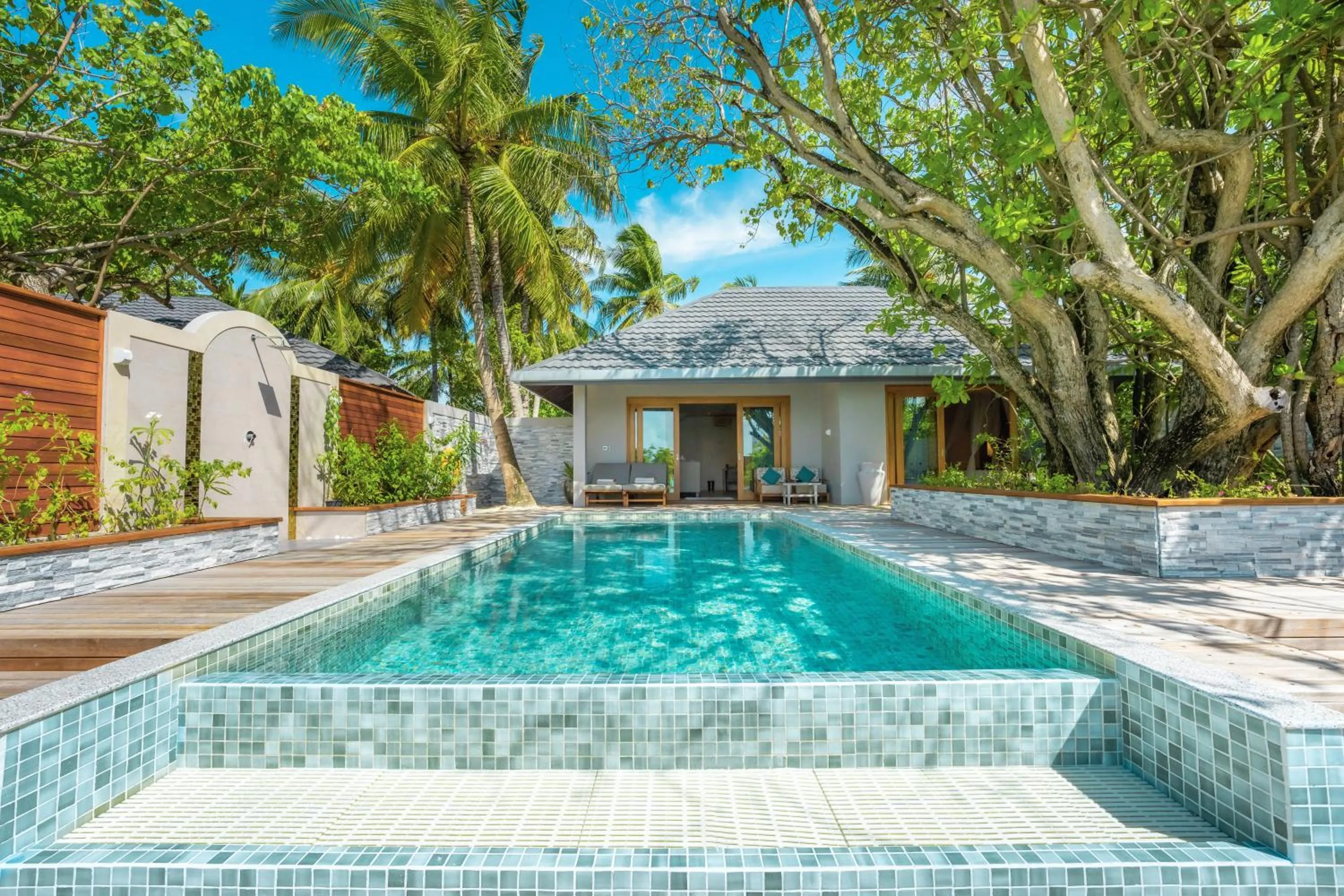Swimming pool in Lily Beach Resort and Spa - All Inclusive