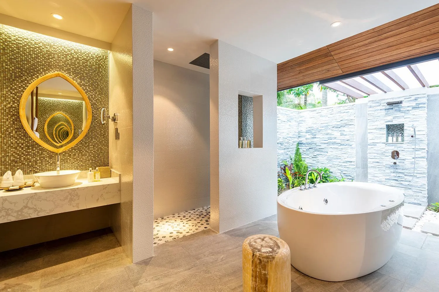 Bathroom in Lily Beach Resort and Spa - All Inclusive