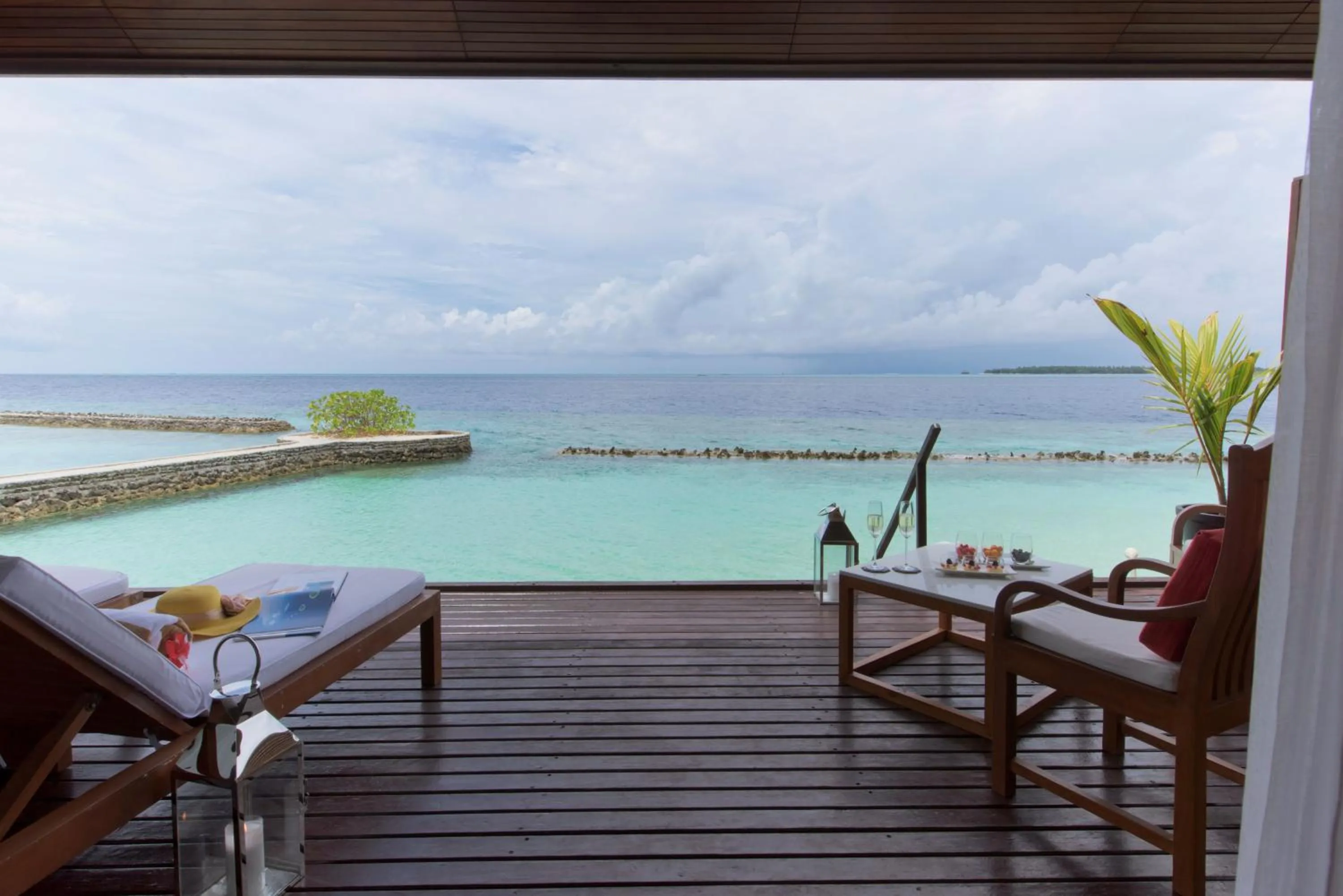 Balcony/Terrace in Lily Beach Resort and Spa - All Inclusive