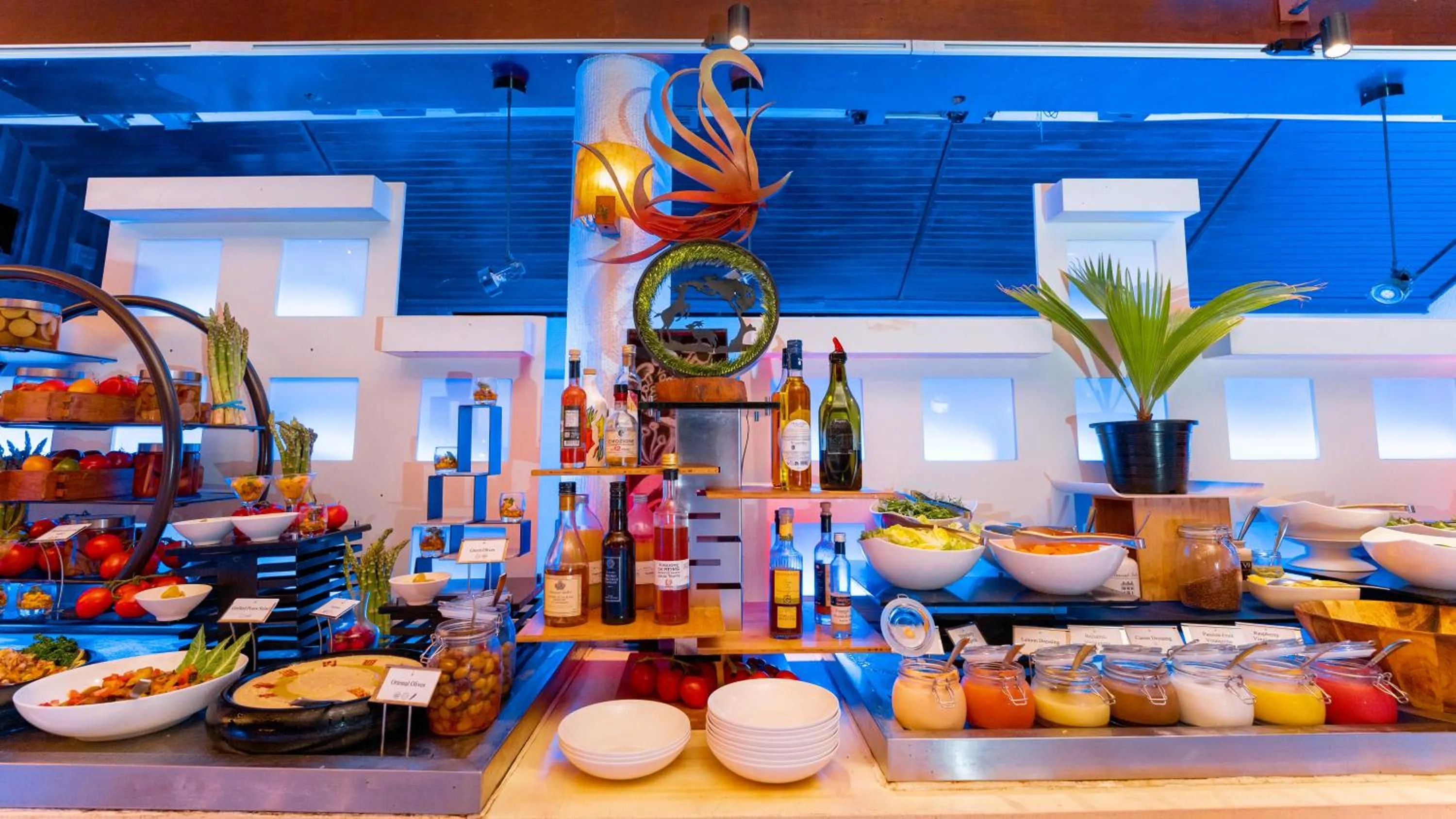 Buffet breakfast in Lily Beach Resort and Spa - All Inclusive