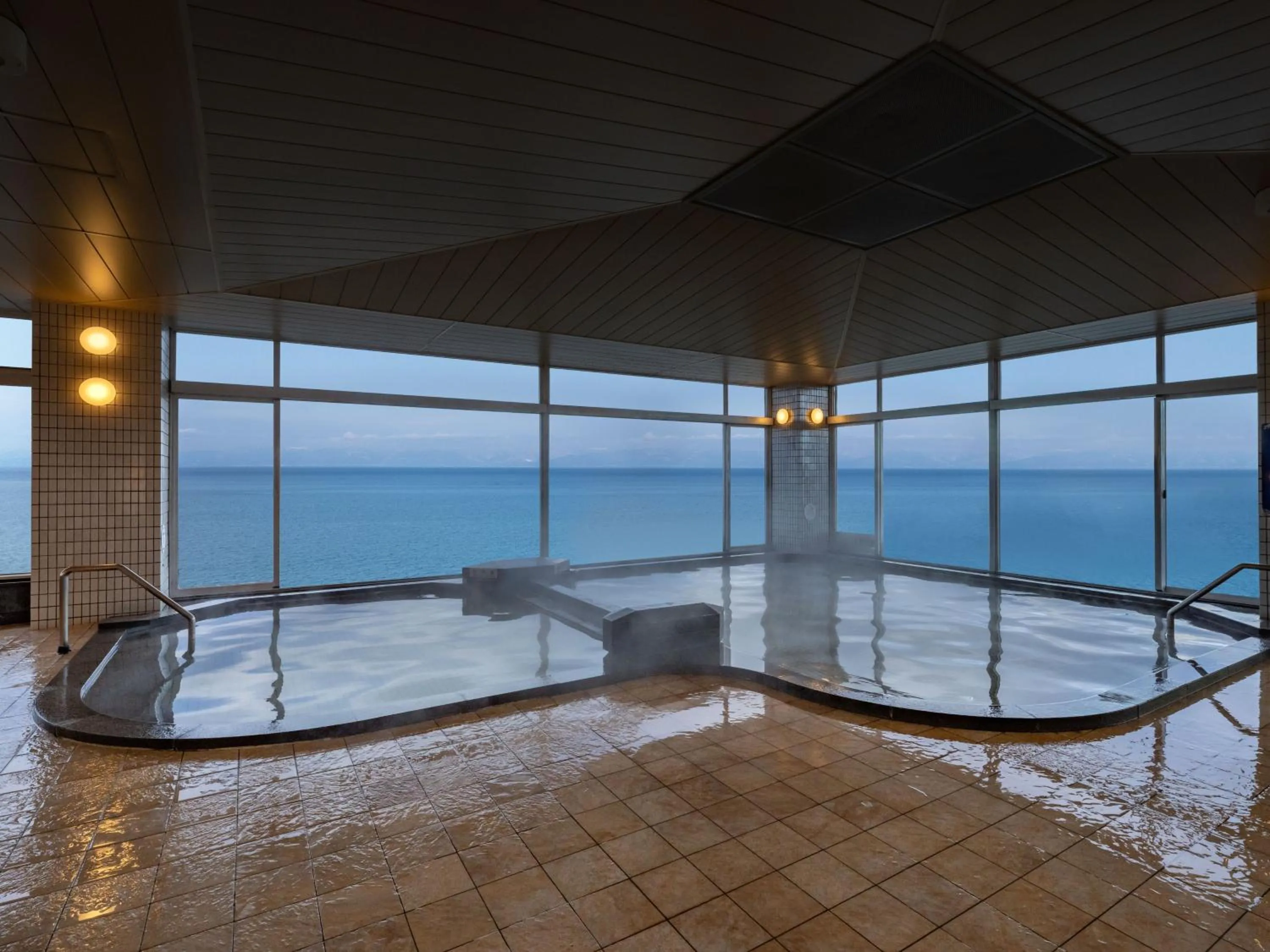 Hot Spring Bath in KAMENOI HOTEL Hikone