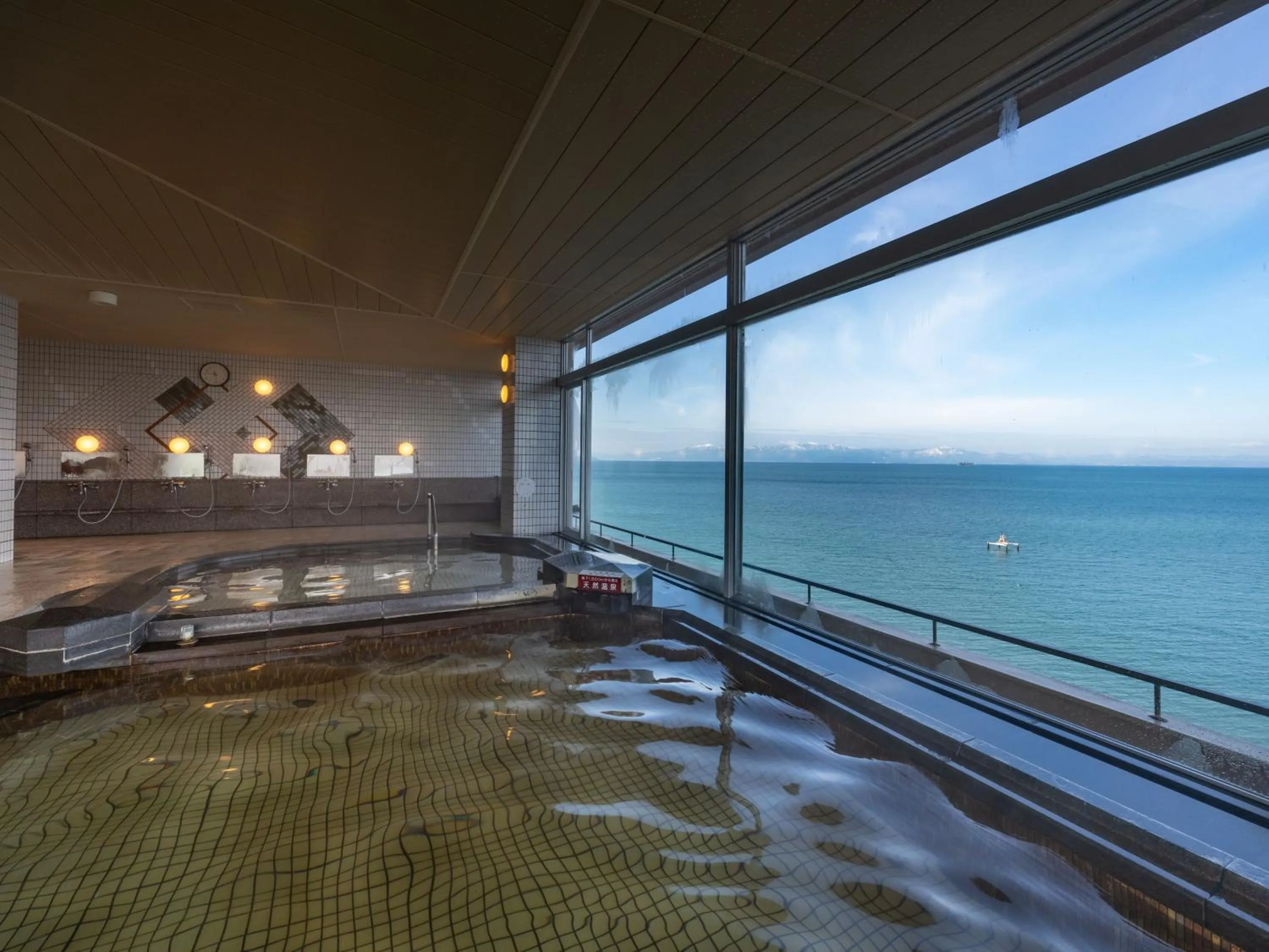 Hot Spring Bath in KAMENOI HOTEL Hikone