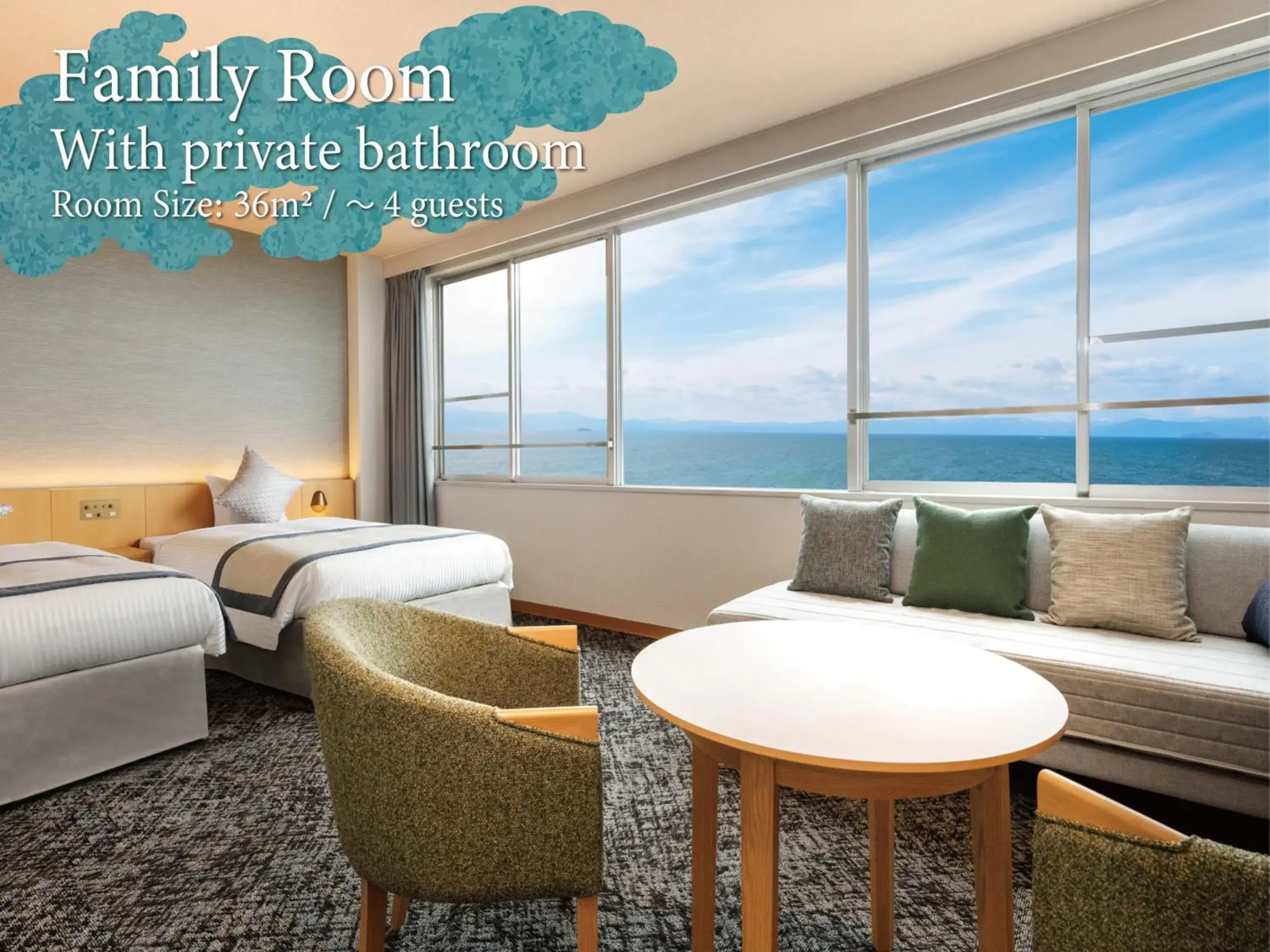 Family Room (With Private Bath) - single occupancy in KAMENOI HOTEL Hikone Family Room (With Private Bath) - single occupancy in KAMENOI HOTEL Hikone