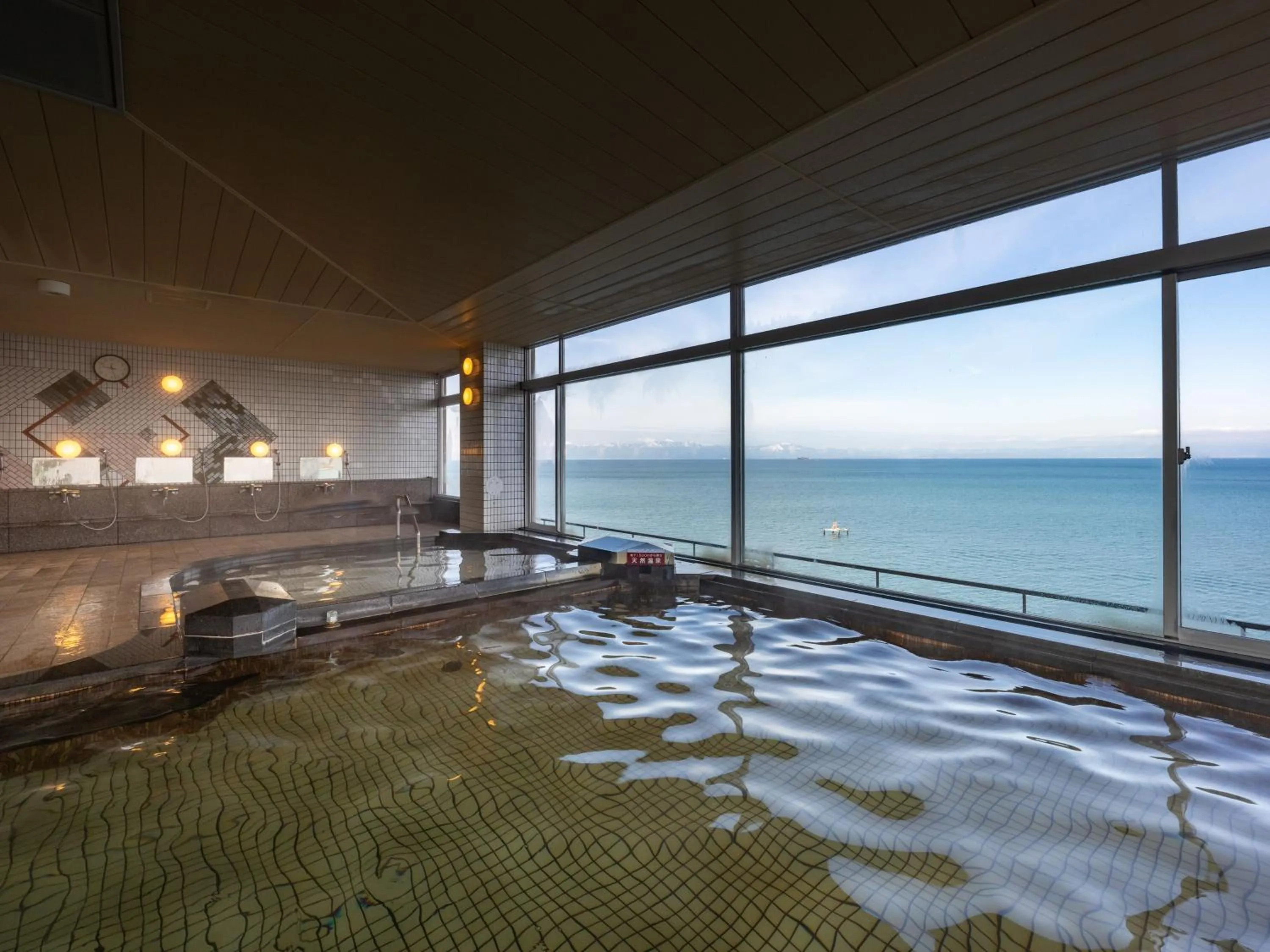 Hot Spring Bath in KAMENOI HOTEL Hikone