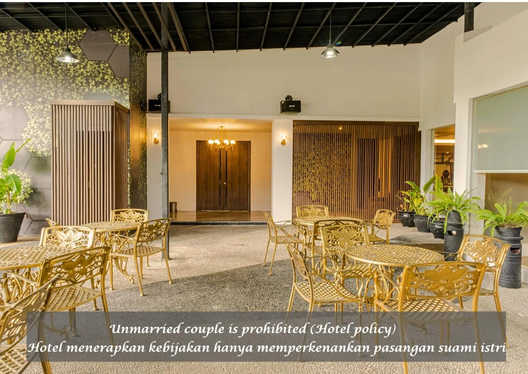 Garden in Hotel Gren Alia Cikini