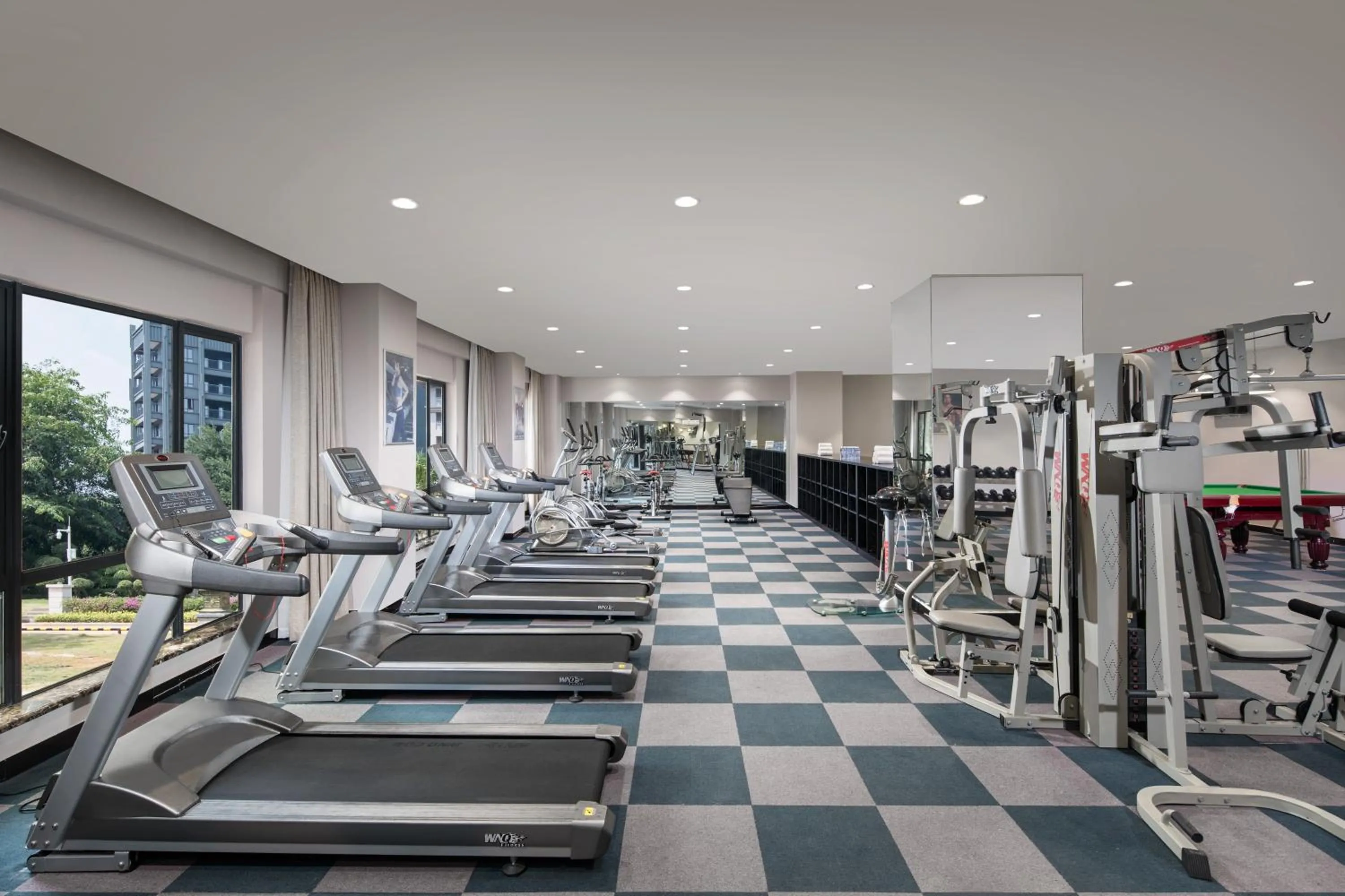 Fitness centre/facilities in Wyndham Garden Wenchang Nanguo