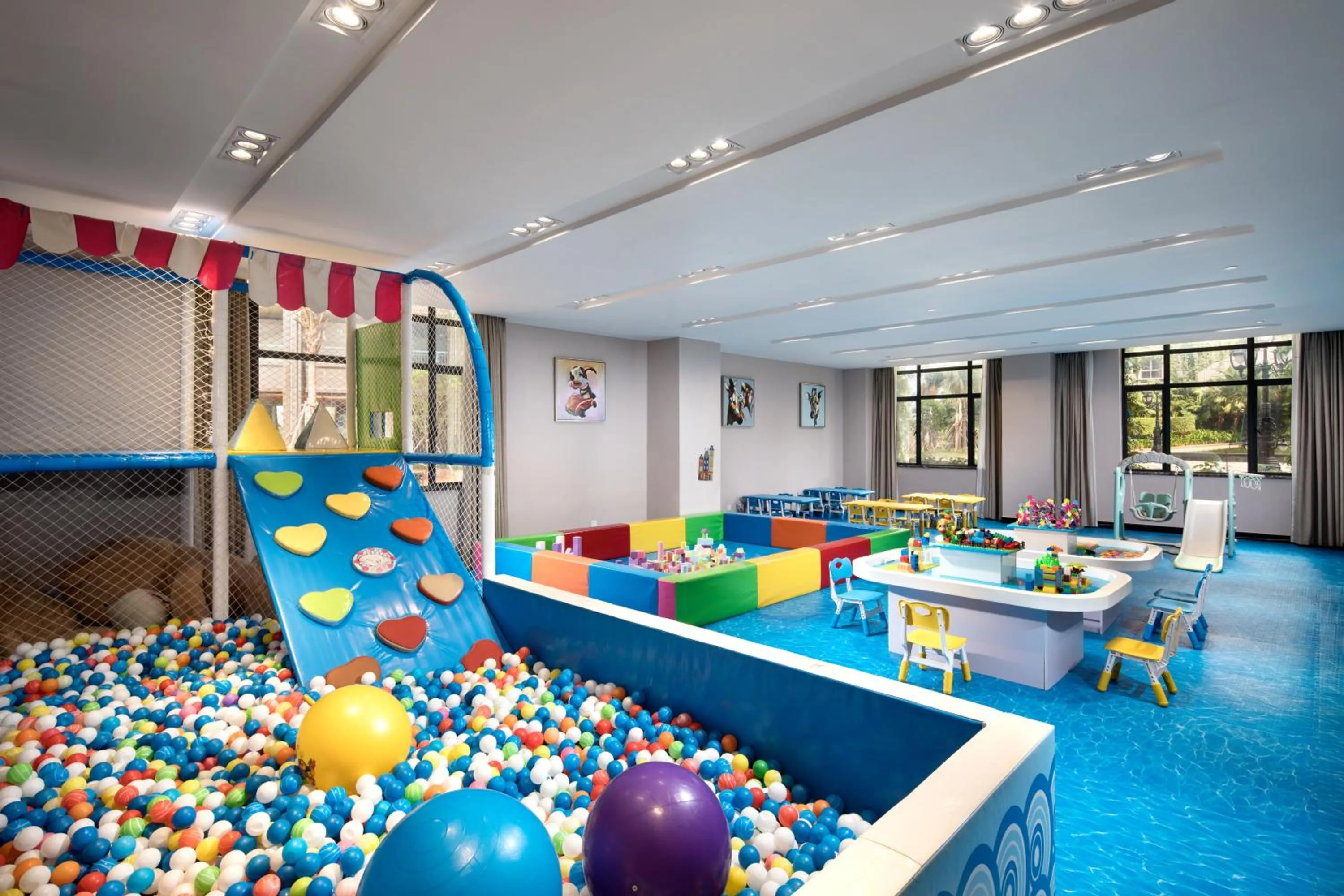 Children play ground in Wyndham Garden Wenchang Nanguo