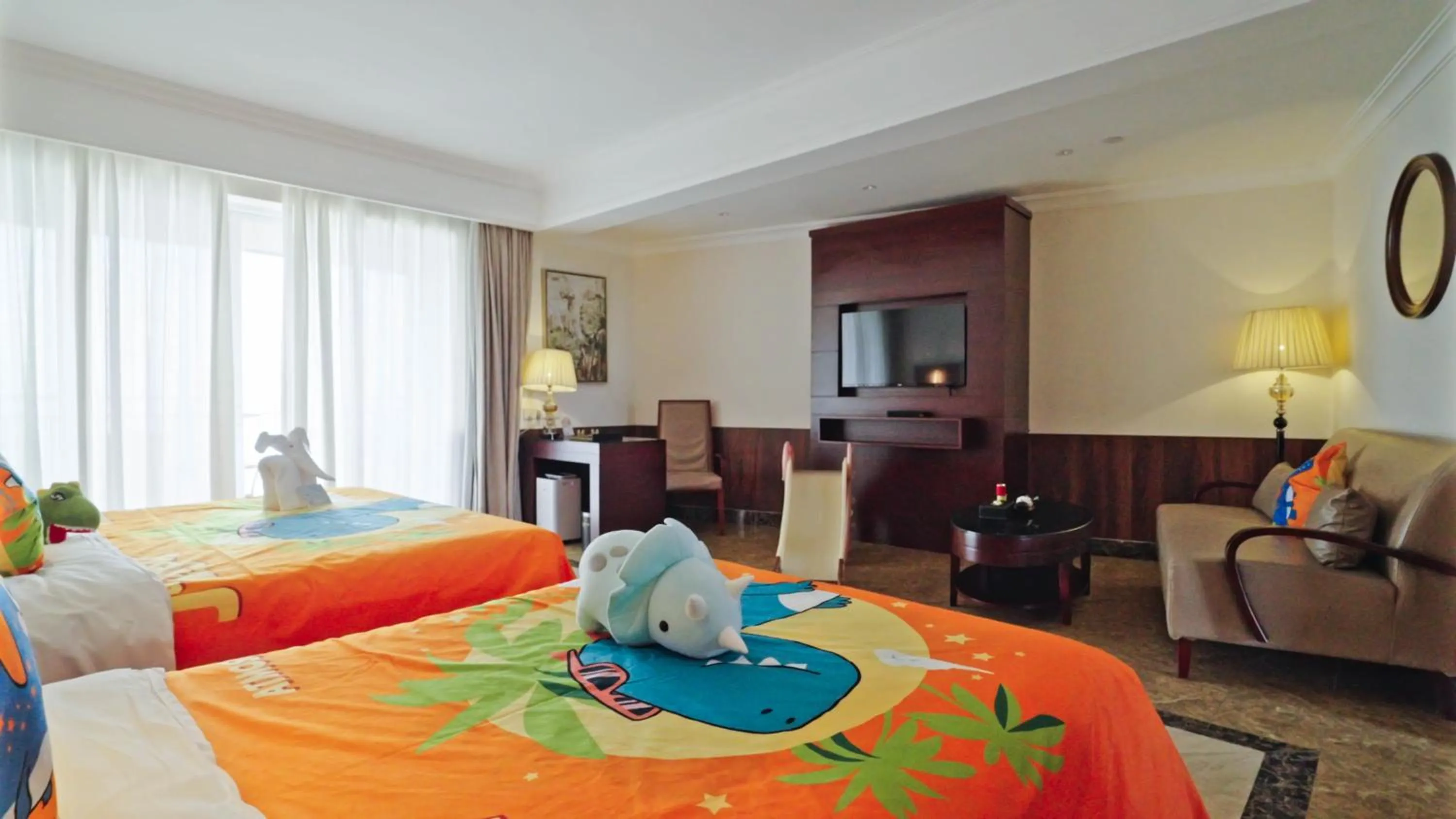Photo of the whole room, Bed in Wyndham Garden Wenchang Nanguo