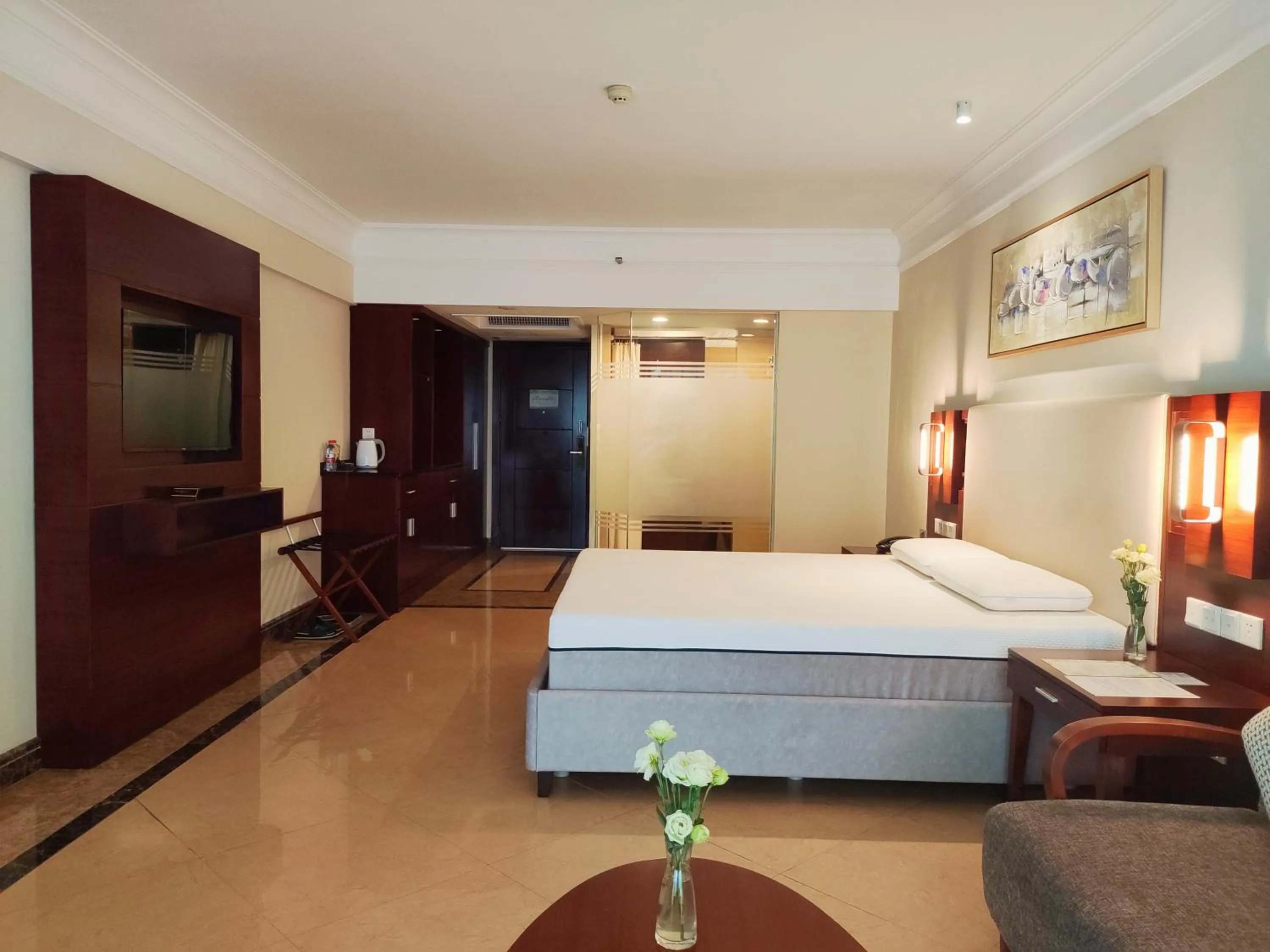 Photo of the whole room, Bed in Wyndham Garden Wenchang Nanguo