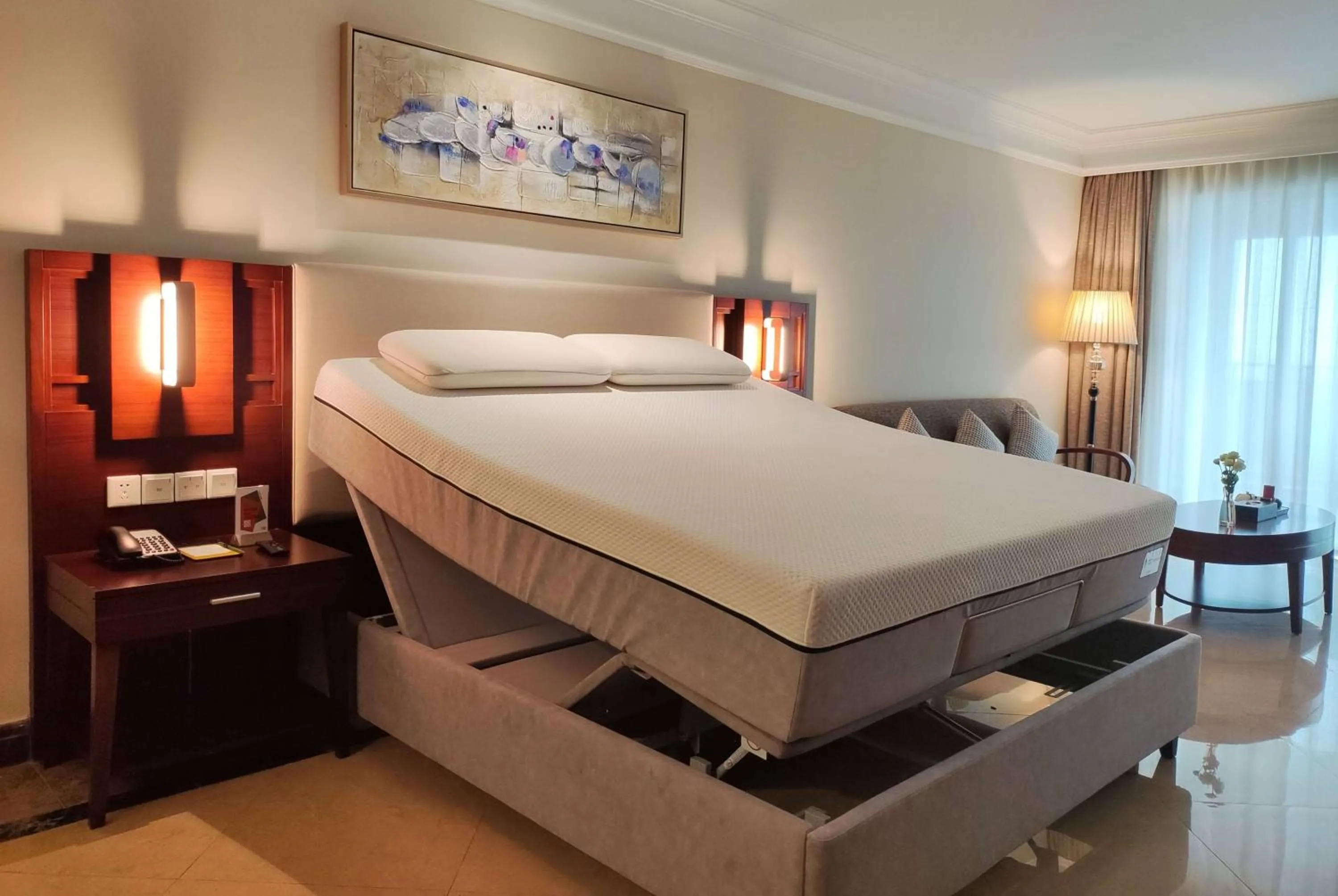 Photo of the whole room, Bed in Wyndham Garden Wenchang Nanguo