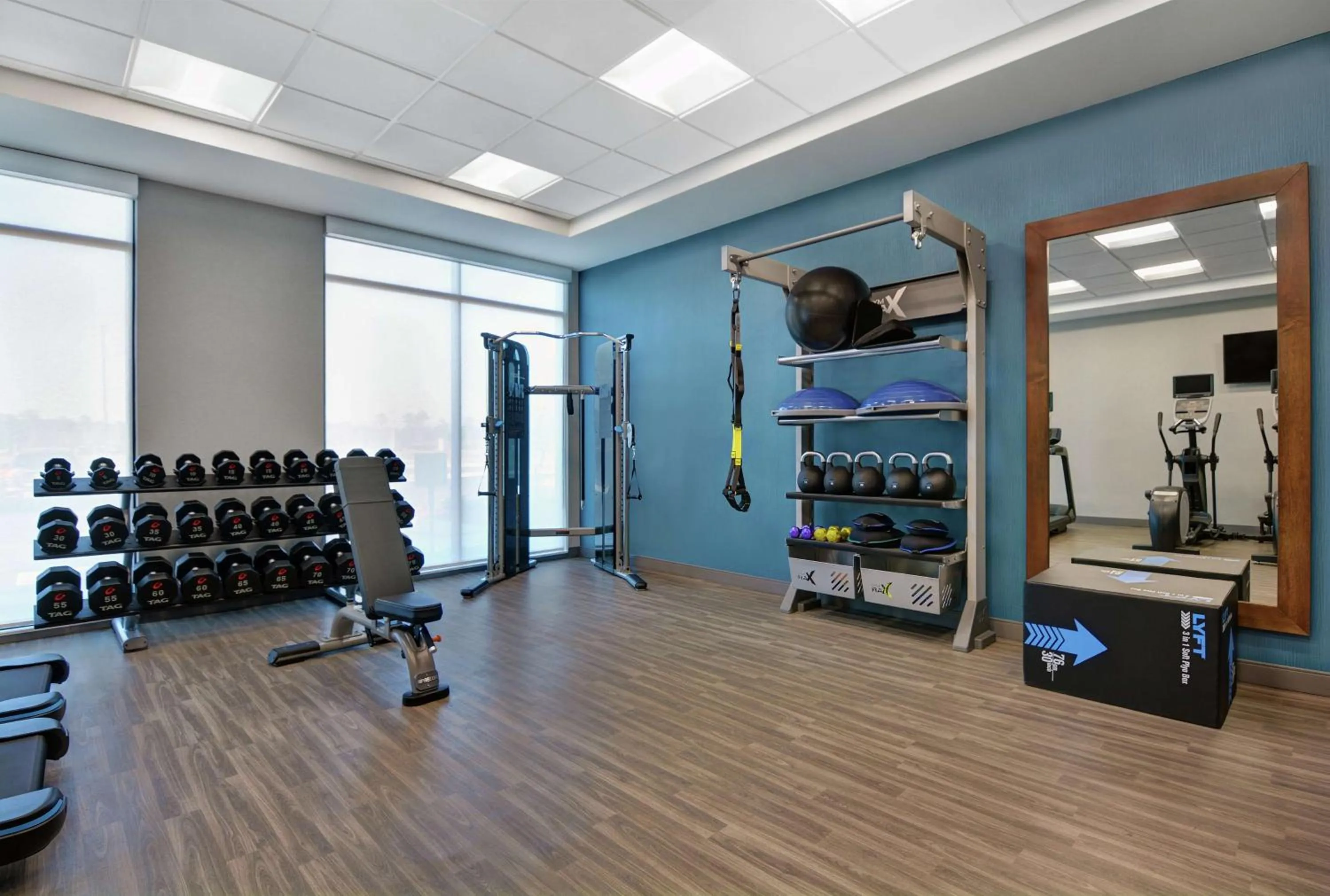 Fitness centre/facilities in Hampton Inn & Suites Middleburg, Fl