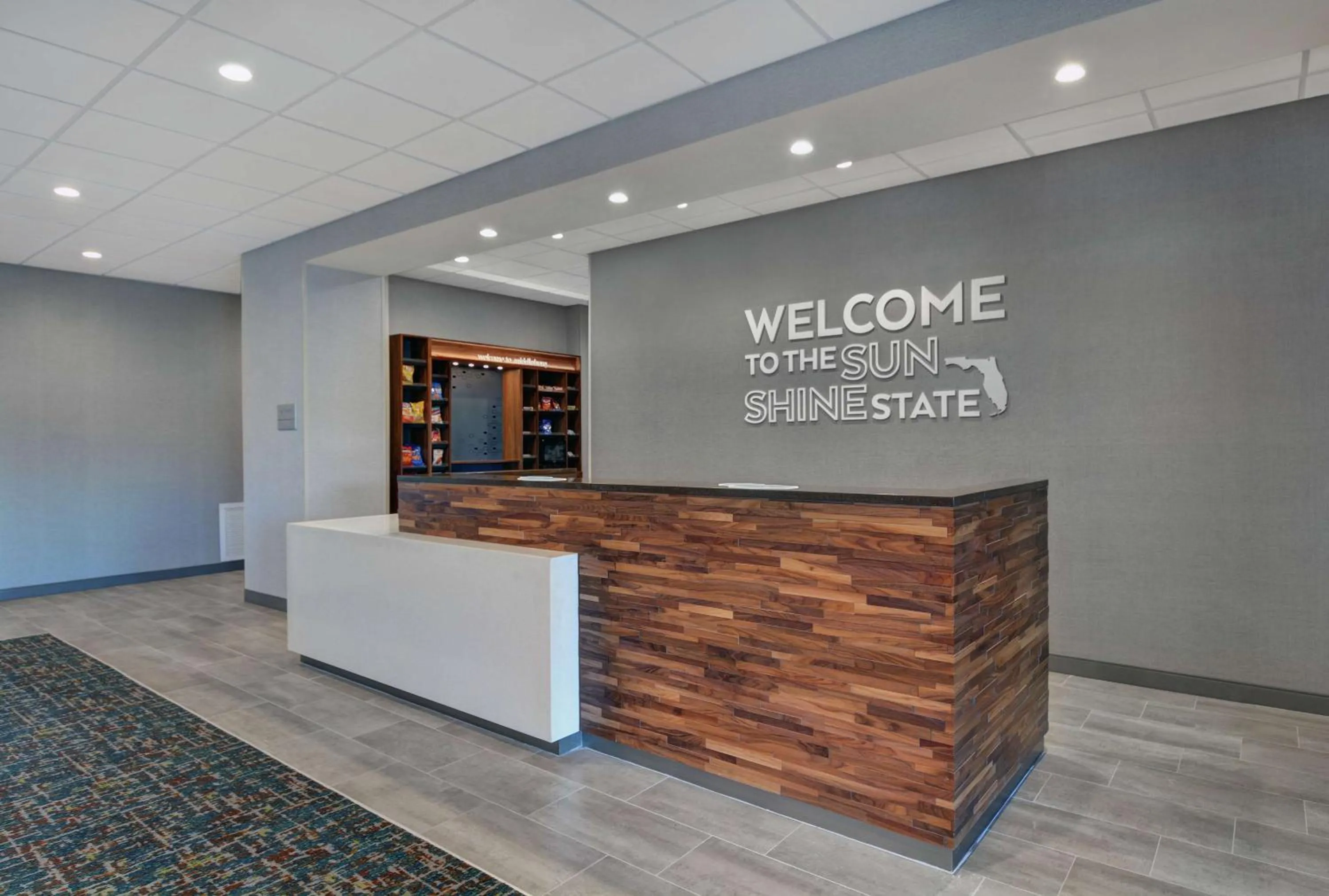 Lobby or reception in Hampton Inn & Suites Middleburg, Fl