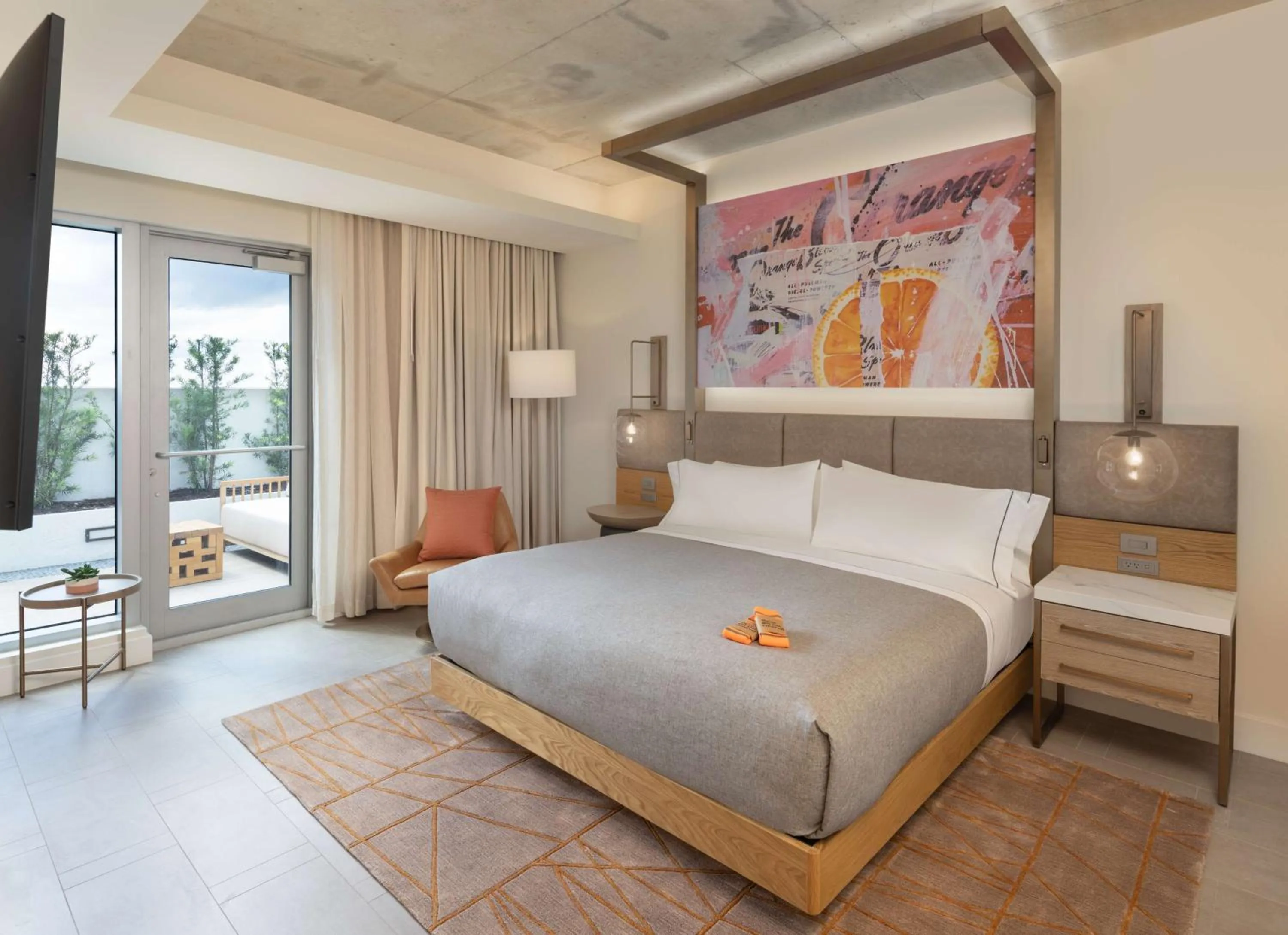 View (from property/room), Bed in Canopy West Palm Beach - Downtown