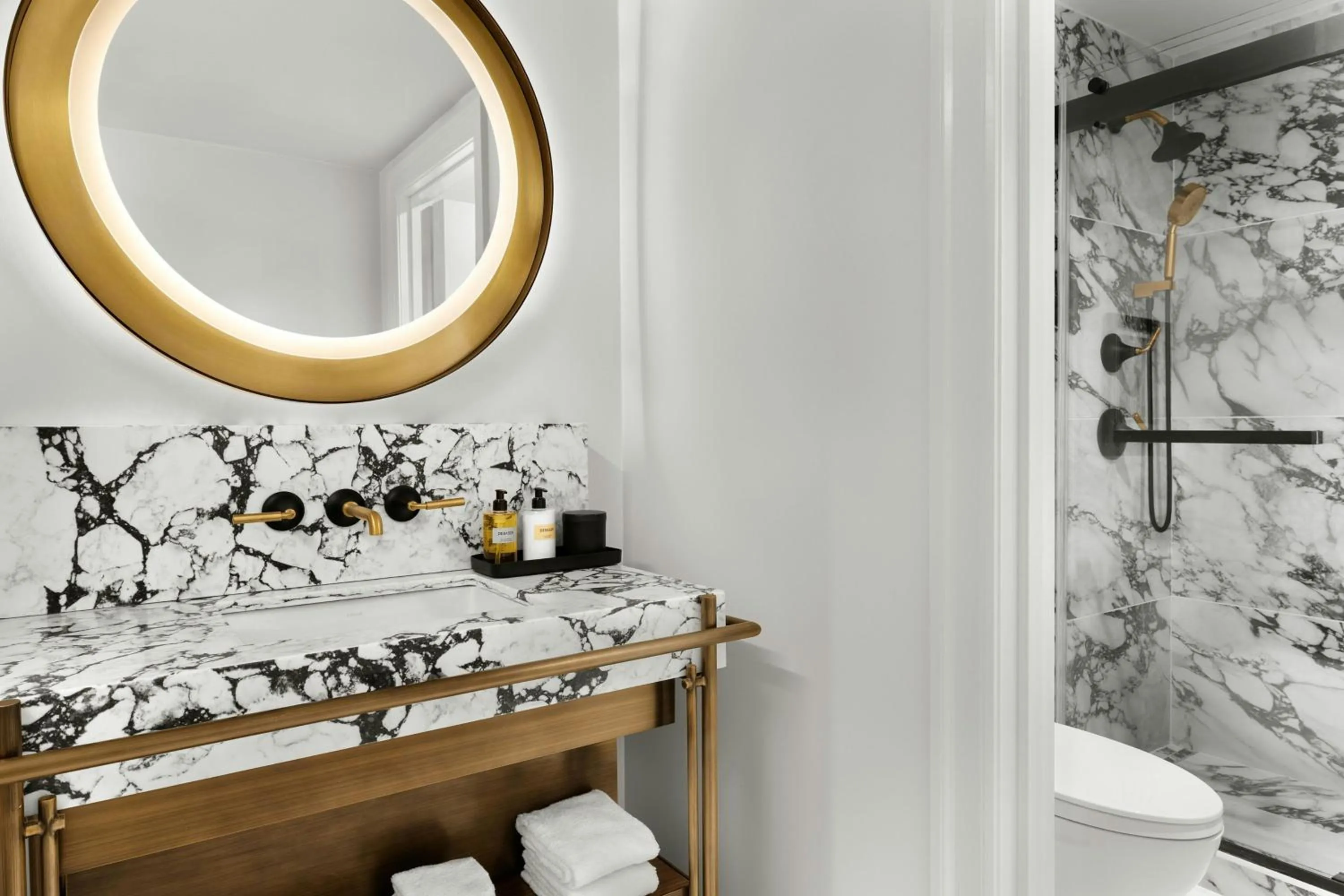 Bathroom in The Gunter Hotel San Antonio Riverwalk