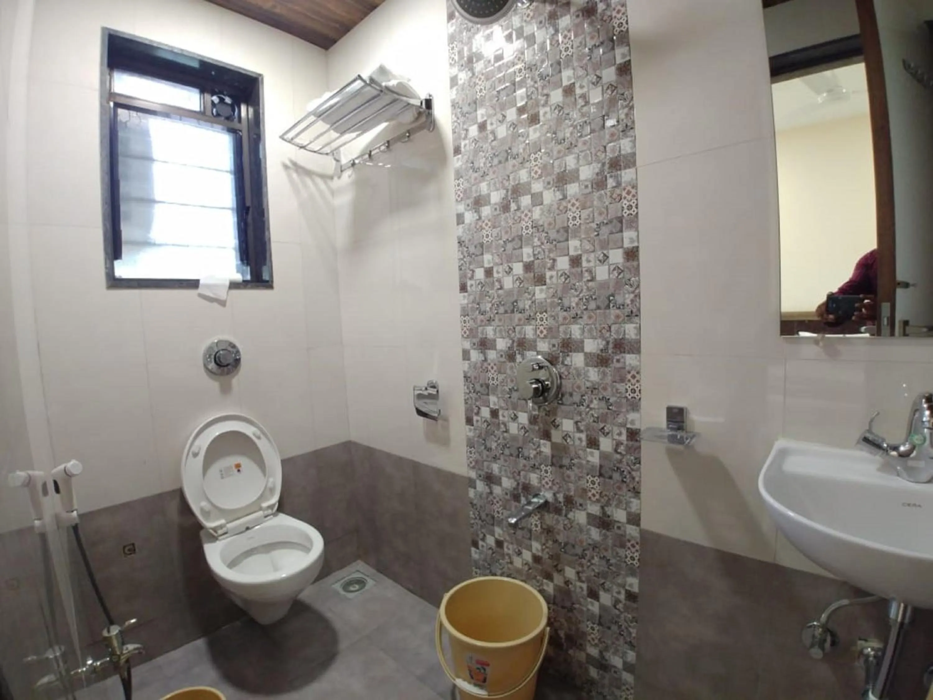 Shower in Hotel Matruchhaya Lonavala - Near Loanvala Station - Quality and Comfort