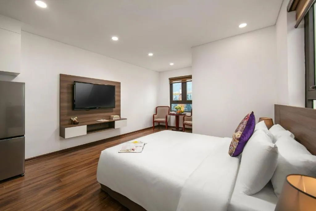 Bedroom, Bed in Nesta Boutique Hotel Hanoi