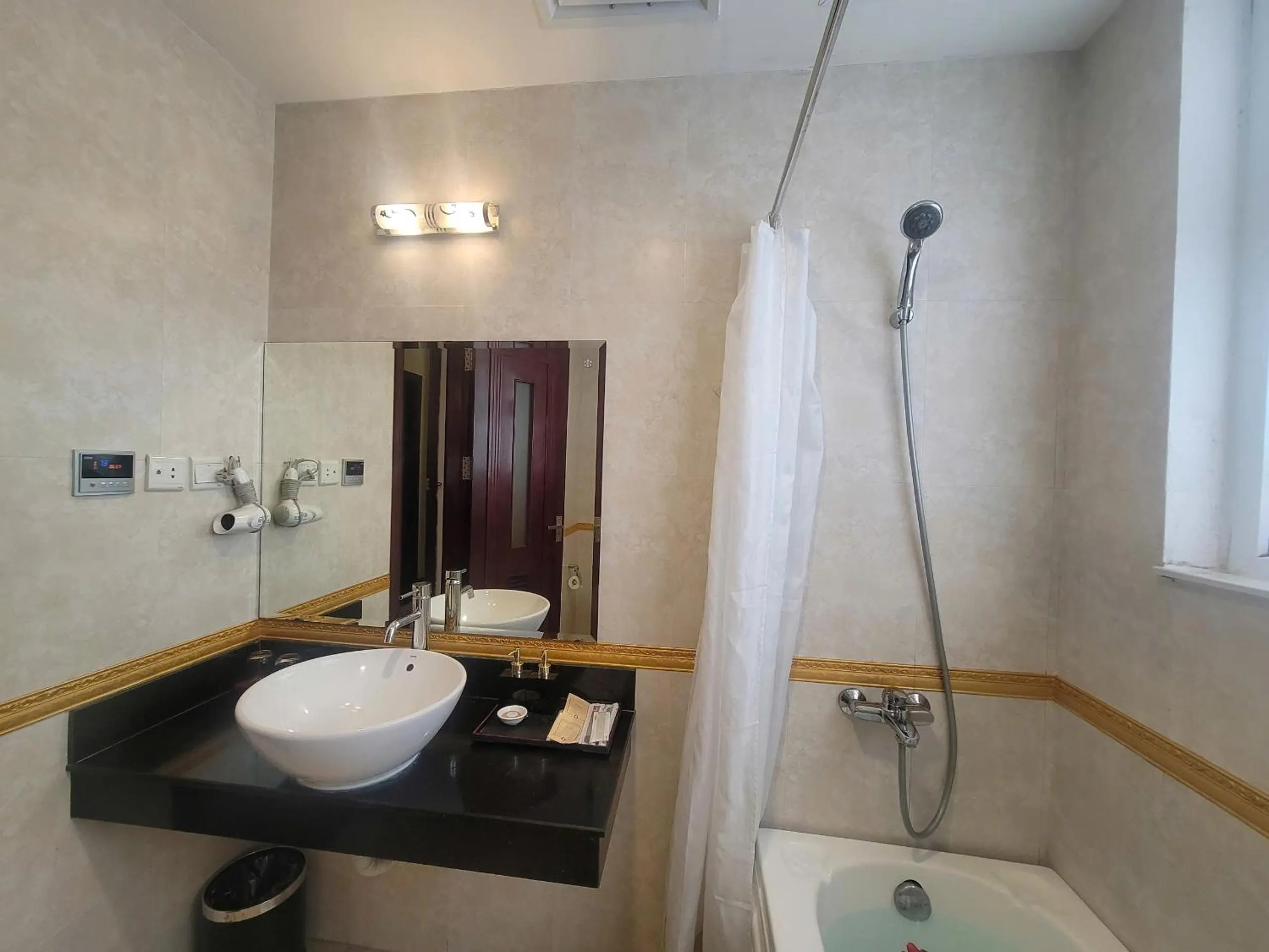 Toilet in Luxor Boutique Hotel