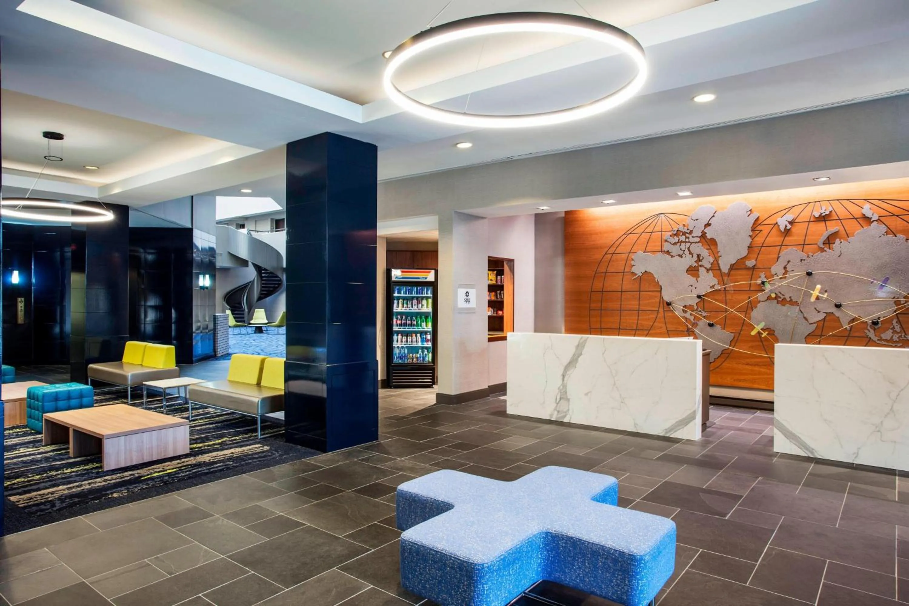 Lobby or reception in Sheraton Suites Philadelphia Airport