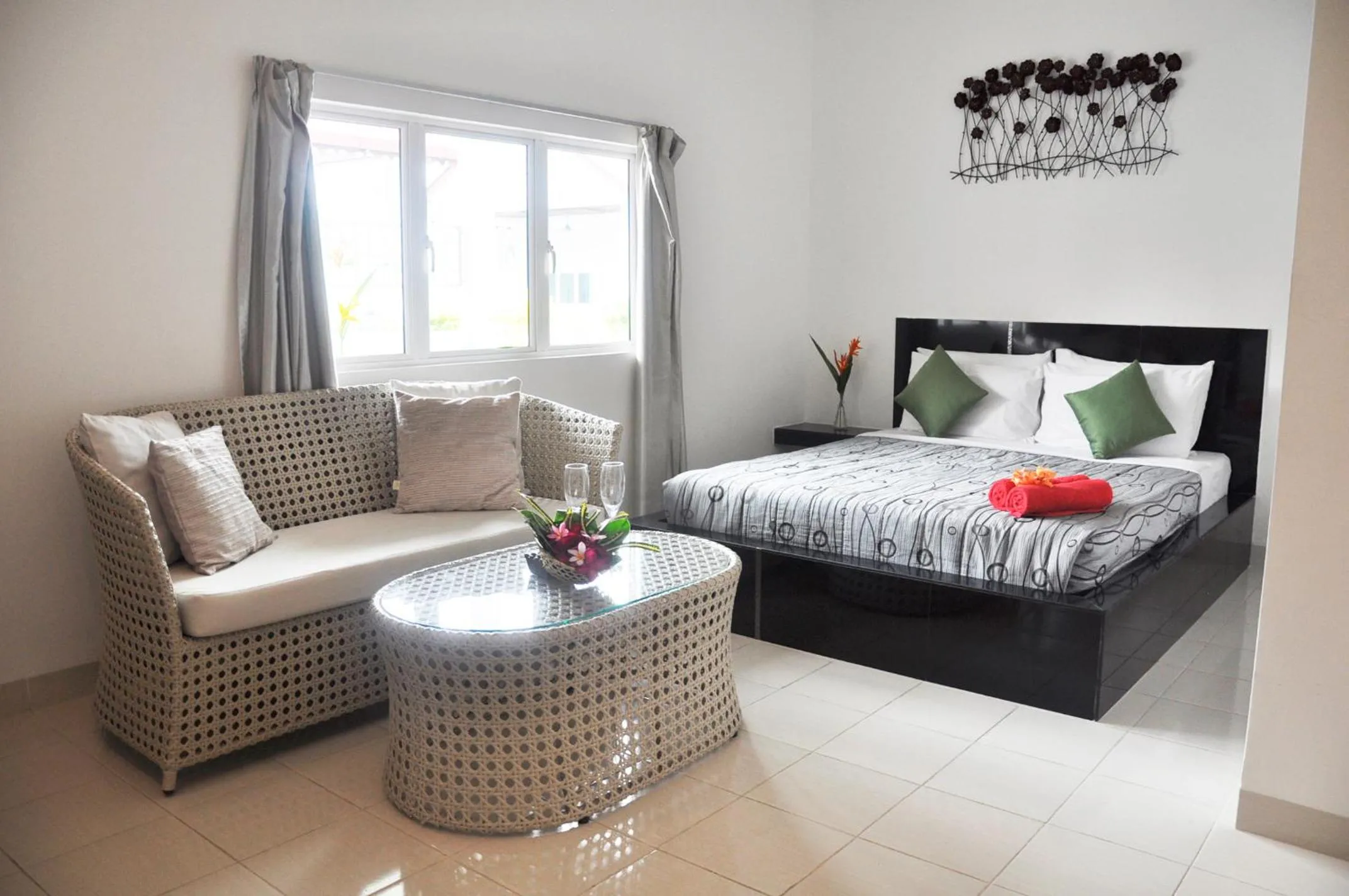 Bedroom, Bed in Langkawi Chantique